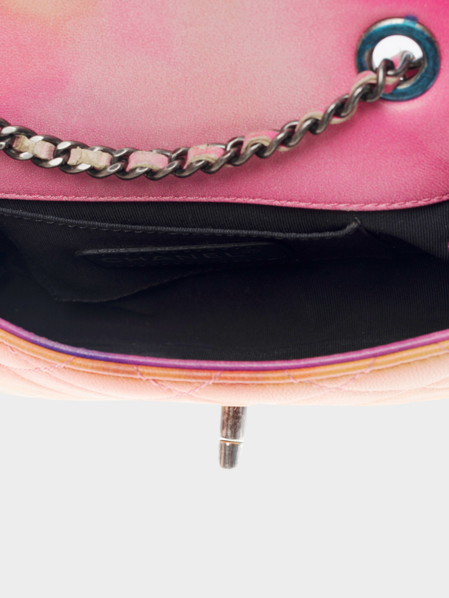 Chanel 2015 Mini Multicoloured Flower Power Extra Flap Bag