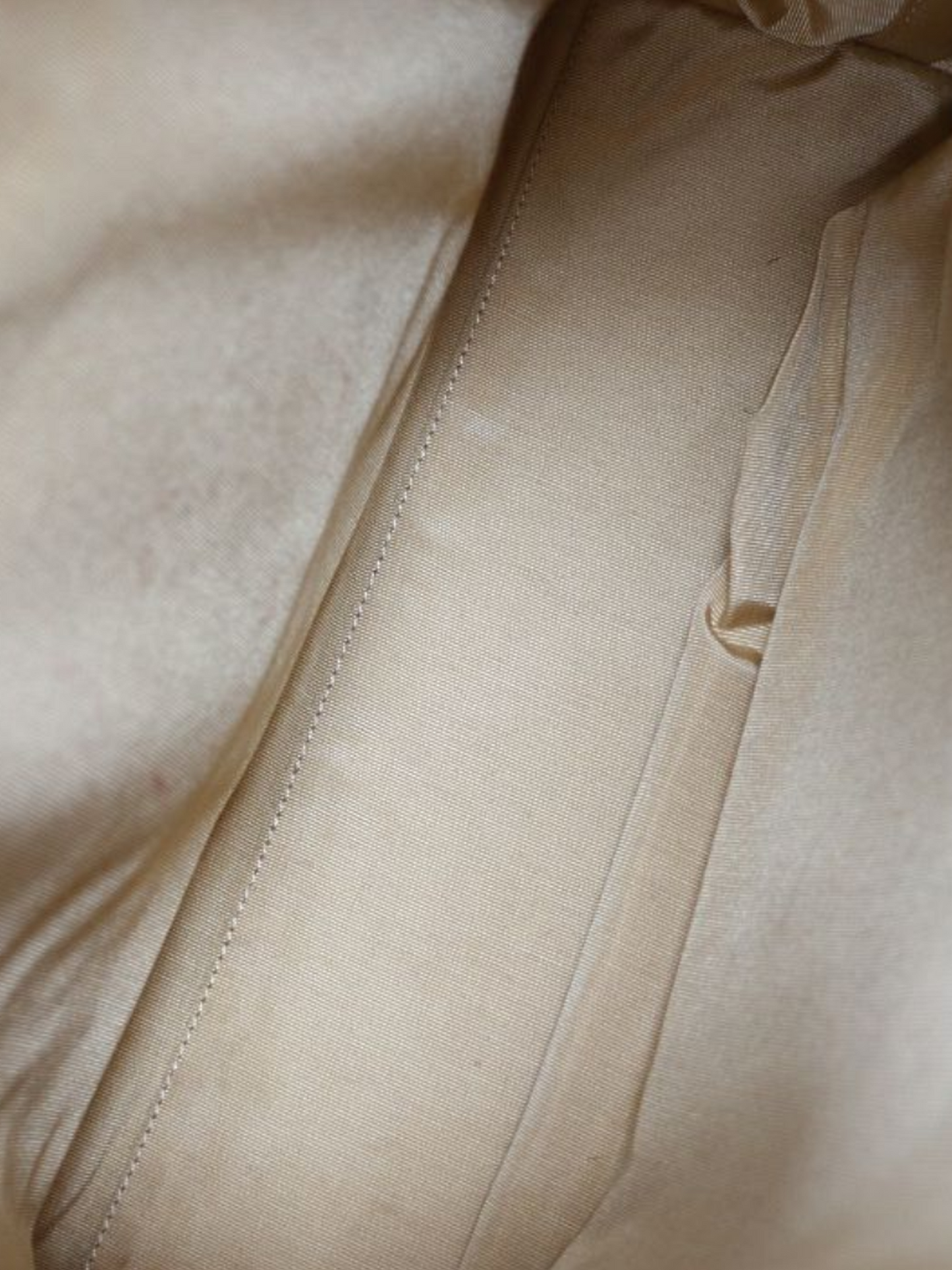 Chanel 2000s Beige Wild Stitch Handbag