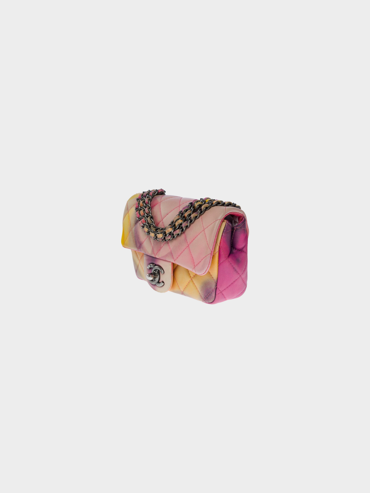 Chanel 2015 Mini Multicoloured Flower Power Extra Flap Bag