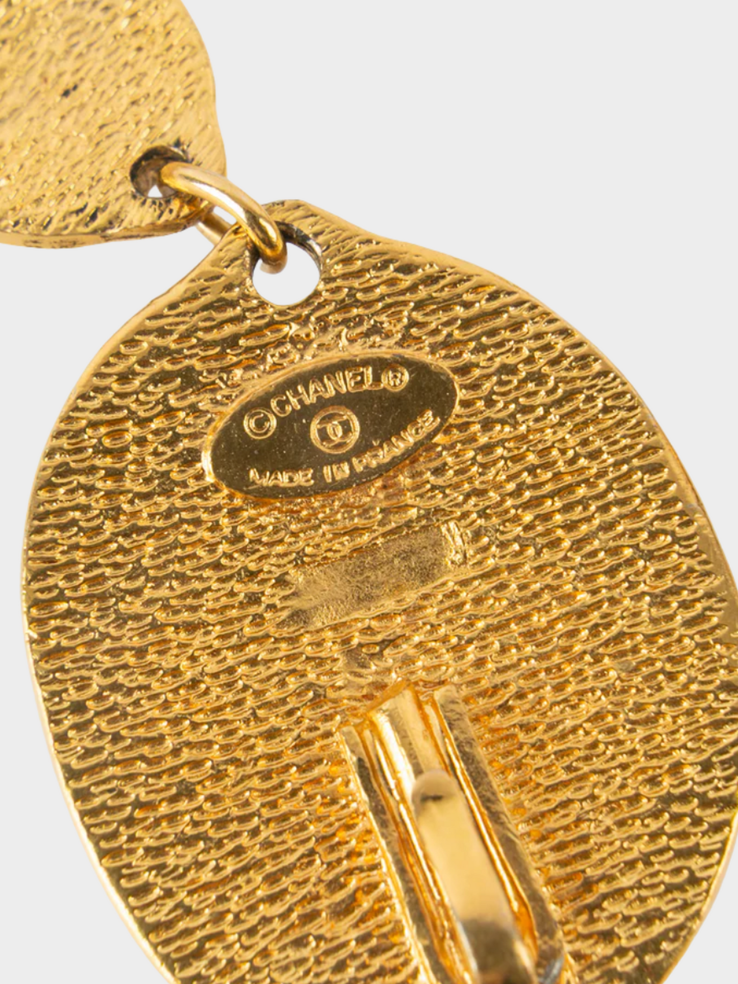 Chanel 1980s Gold Metal Medallion Belt