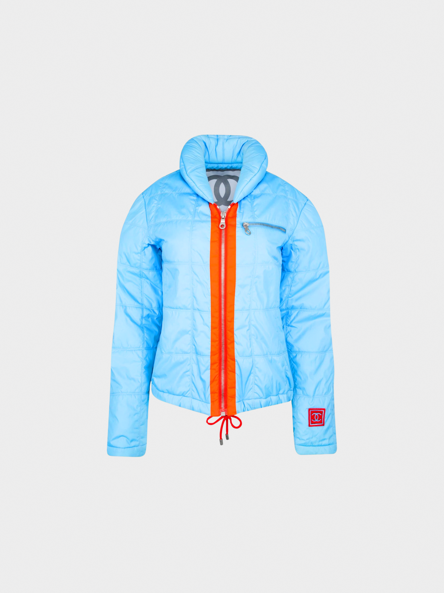 Chanel Spring 2002 RTW Sports Blue Long Sleeve Jacket