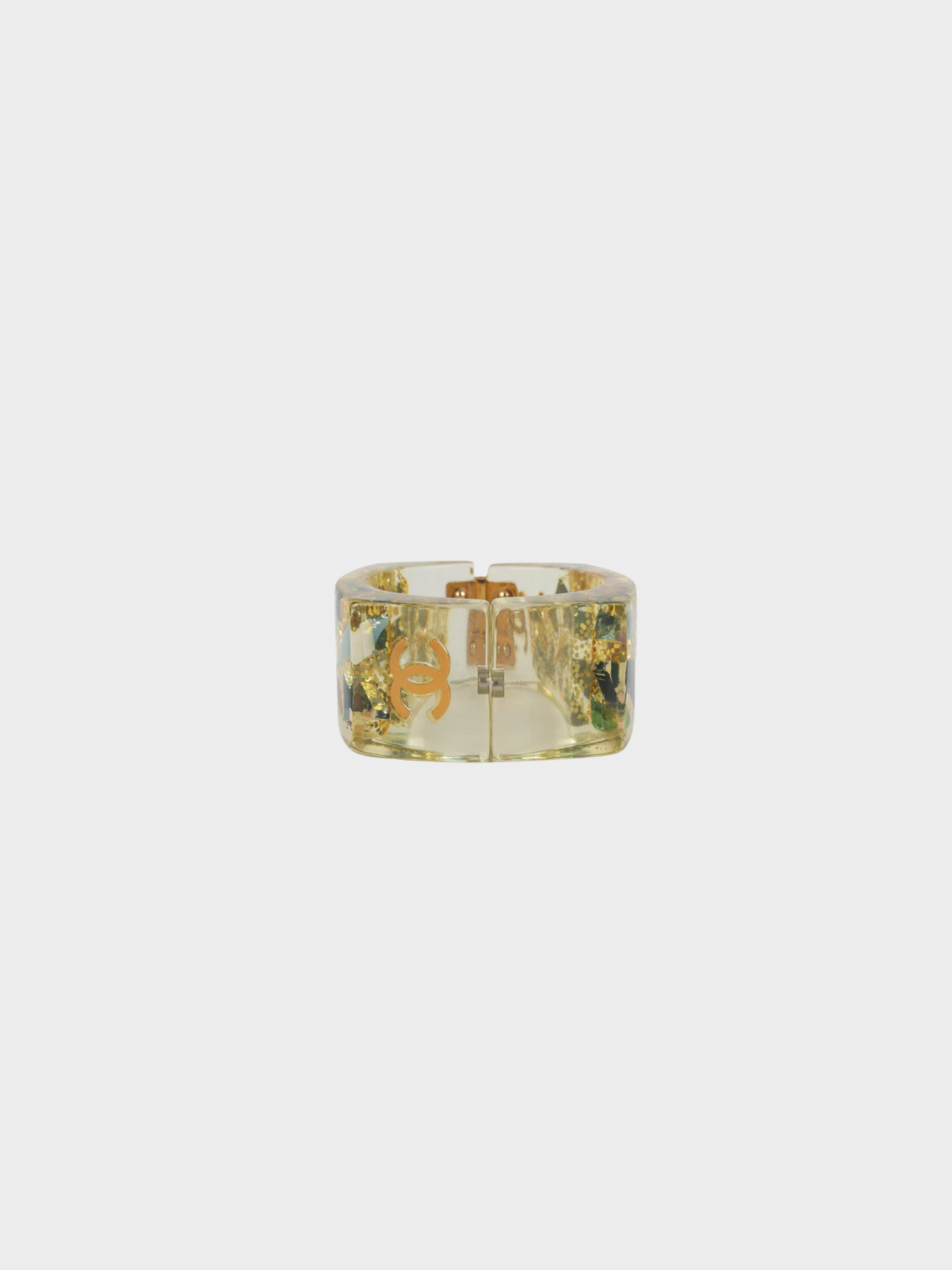 Chanel Spring 2003 Lucite Sequins Bracelet