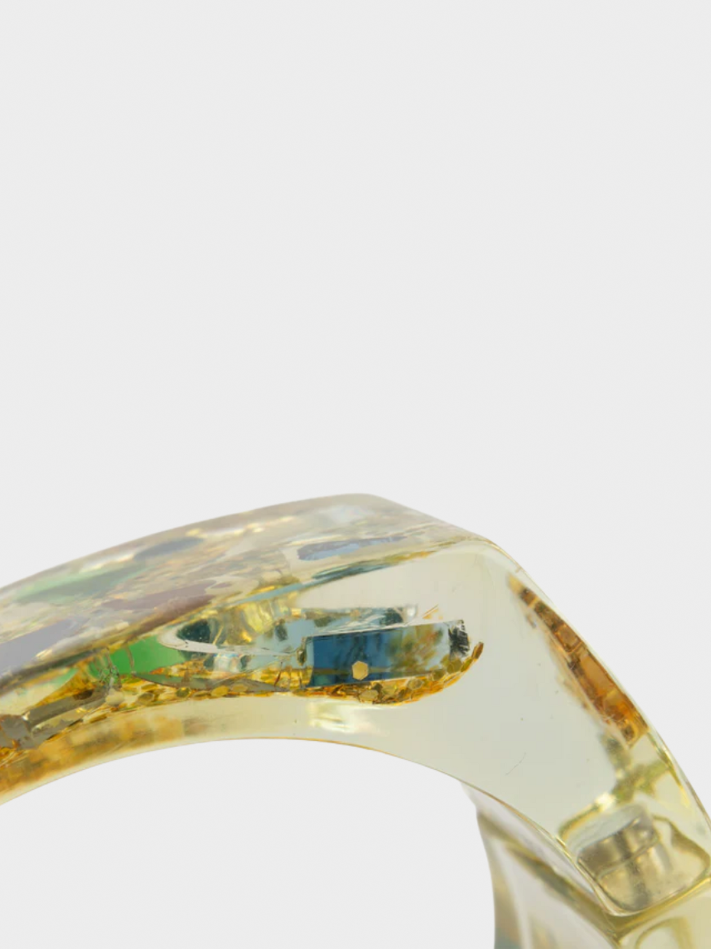 Chanel Spring 2003 Lucite Sequins Bracelet