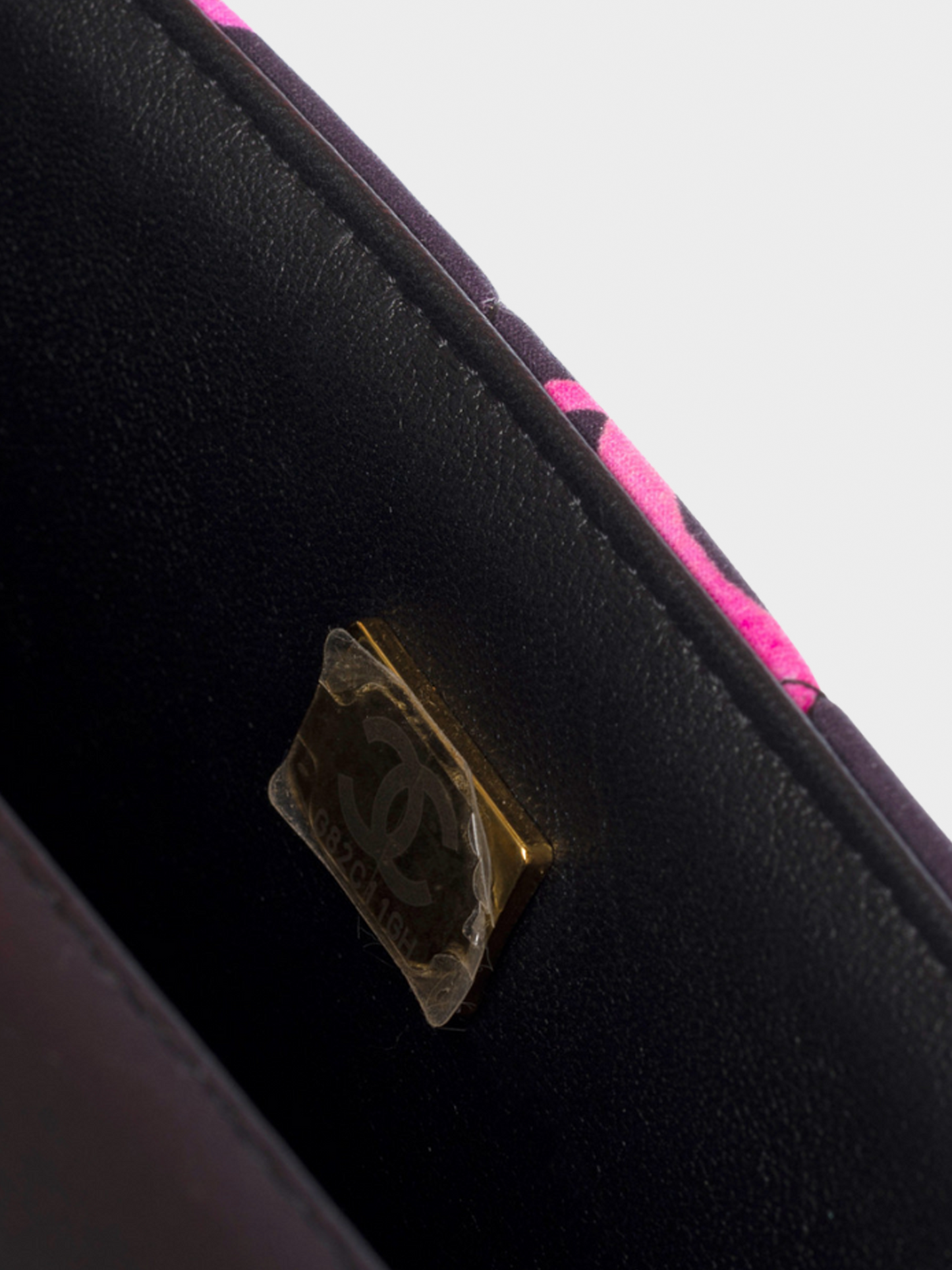 Chanel SS 2024 Multicolour Printed CC Mini Classic Flap Bag