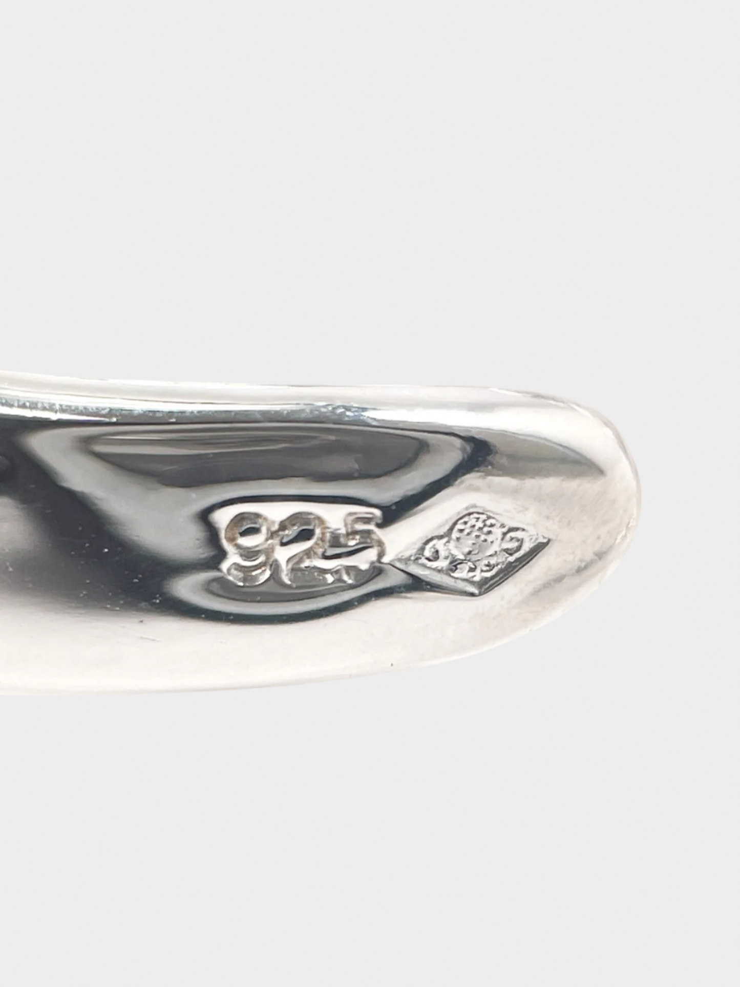 Chanel 2000s Silver Twisted Earrings