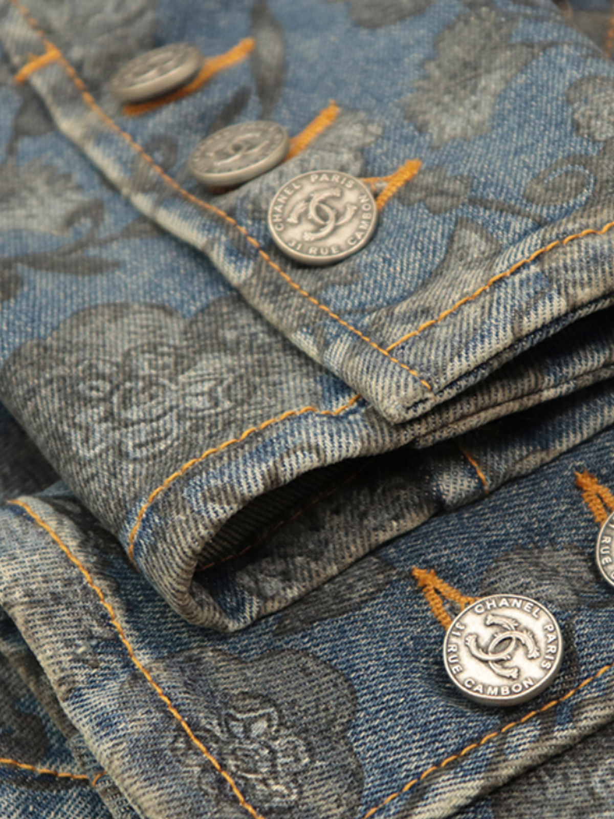 Chanel 2021  Blue Le Château des Dames Denim Jacket