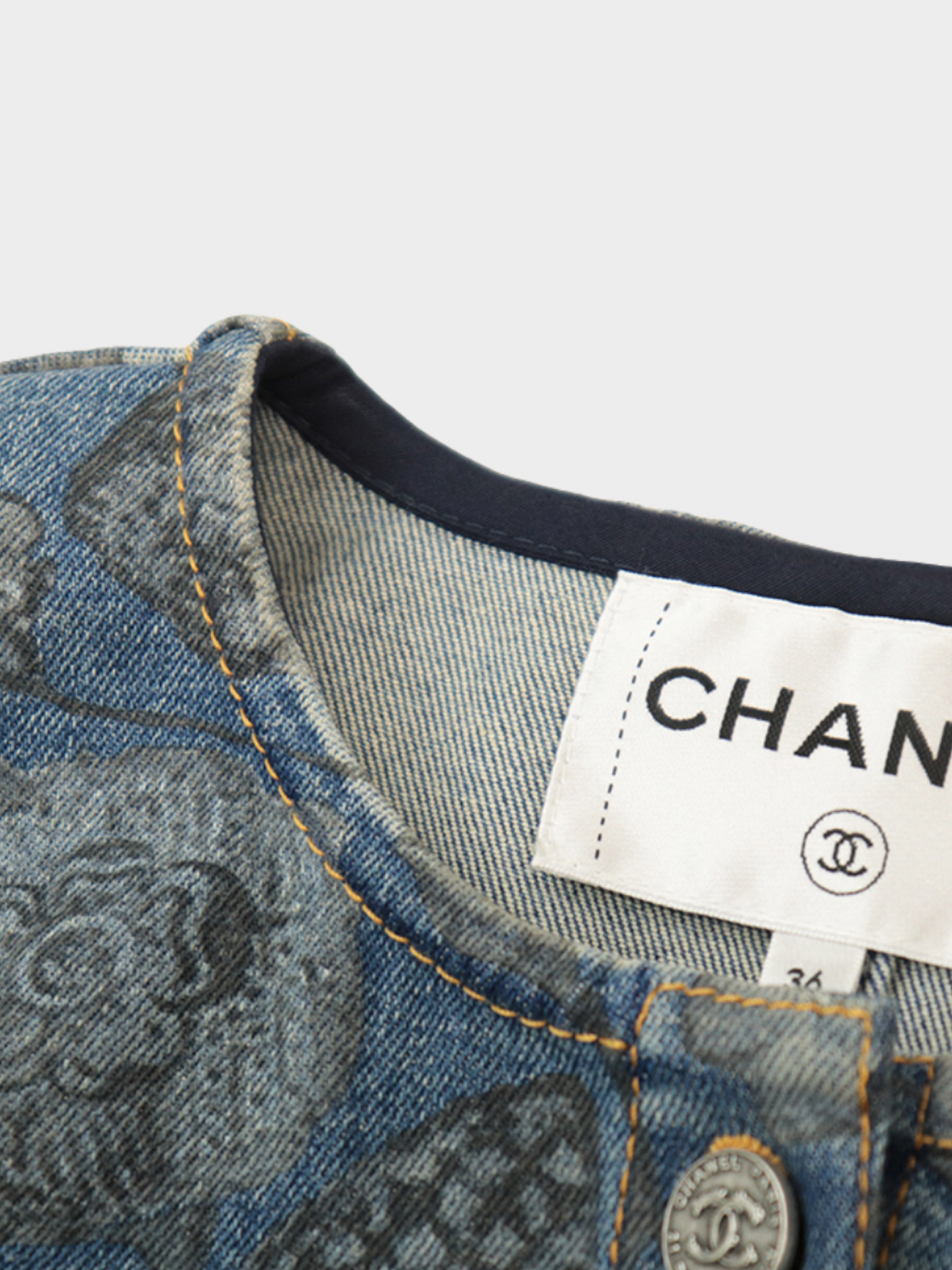 Chanel 2021  Blue Le Château des Dames Denim Jacket