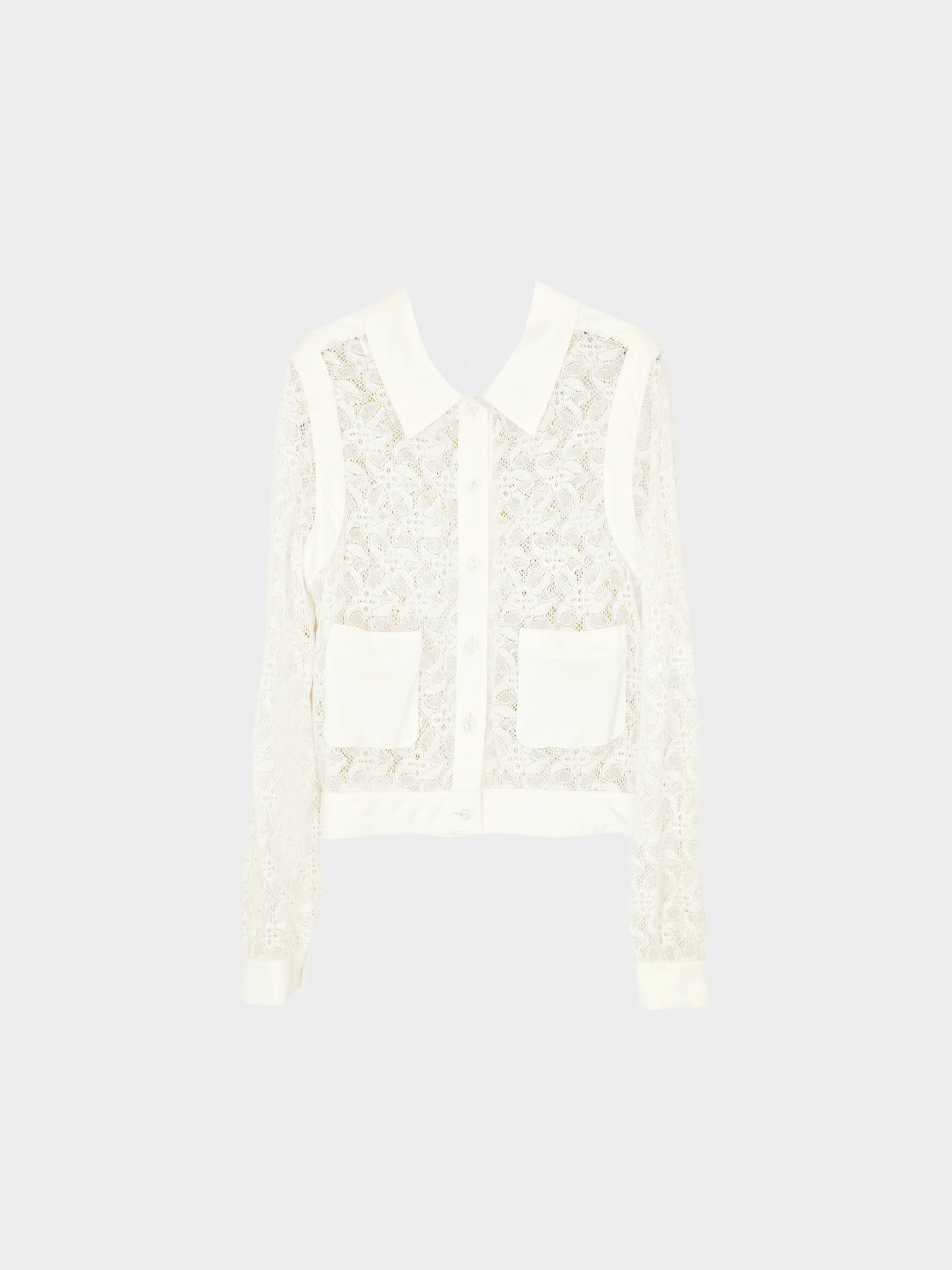 Chanel Cruise 2007 White Lace Cardigan