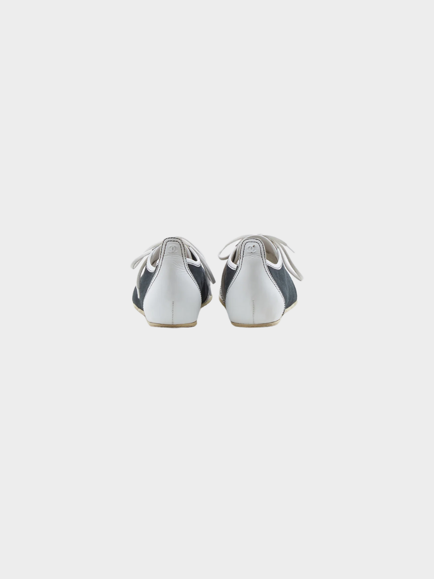 Chanel 2000s Black and White Athletic shoes