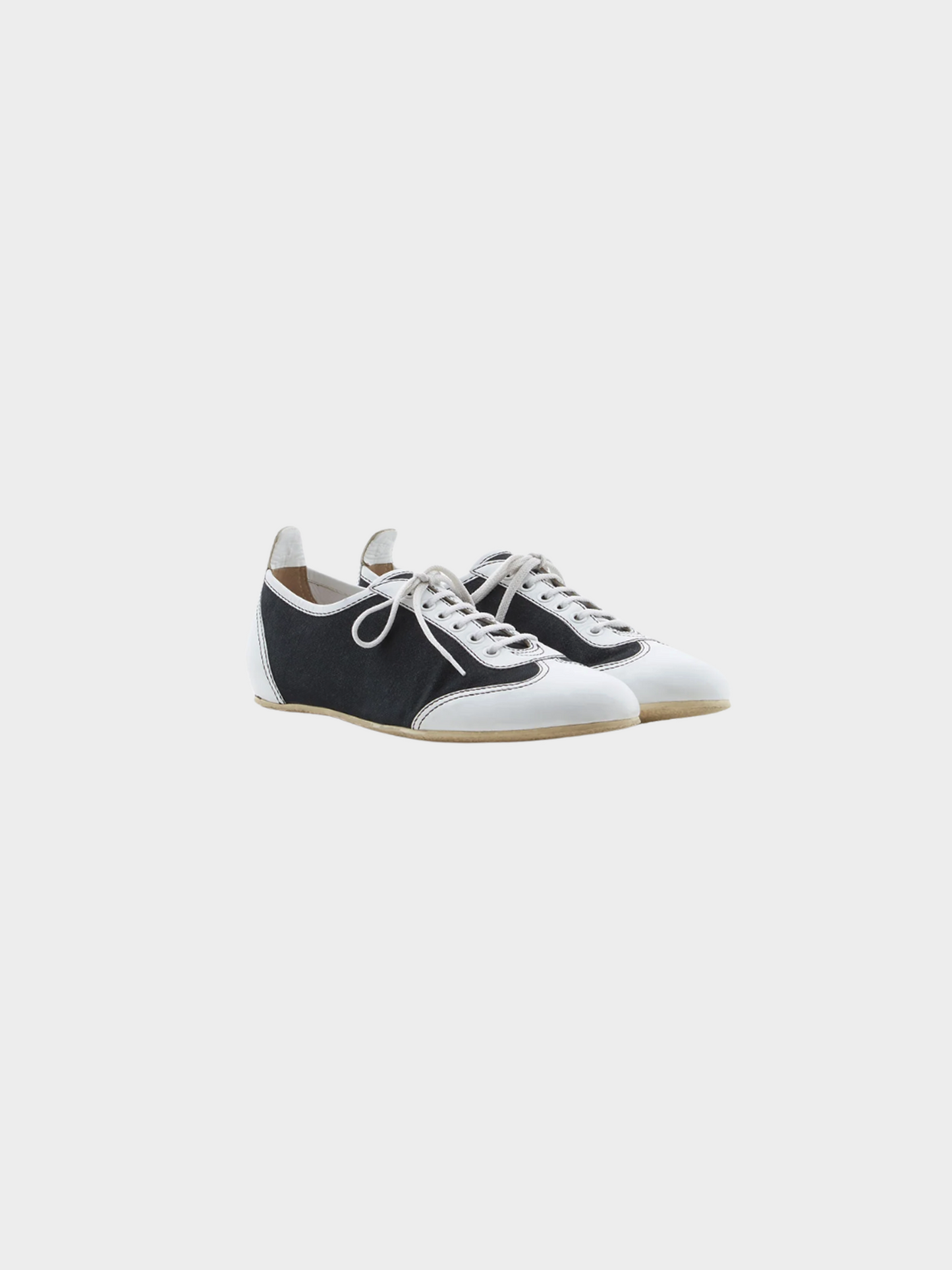 Chanel 2000s Black and White Athletic shoes