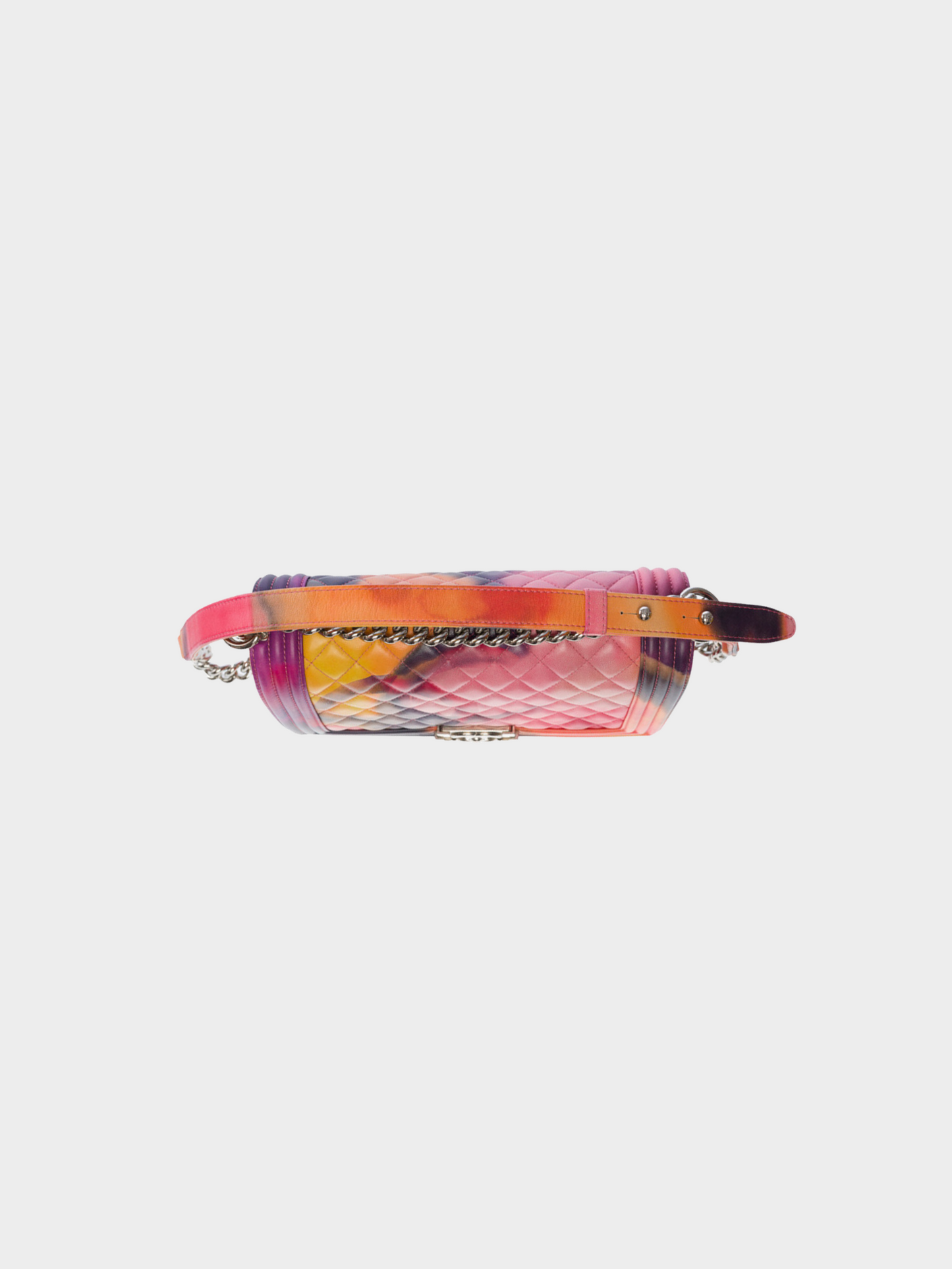 Chanel 2015 Flower Power Multicoloured Quilted Lambskin Flap Bag