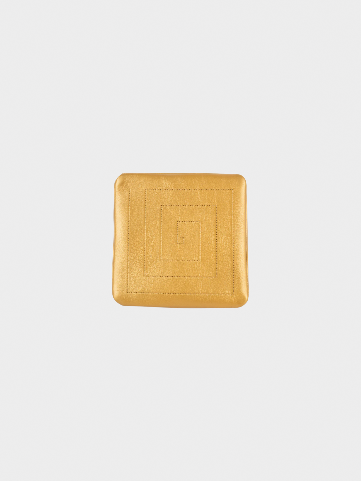 Chanel by Karl Lagerfeld Pre-fall 2019 Gold Pyramid Kheops Bag
