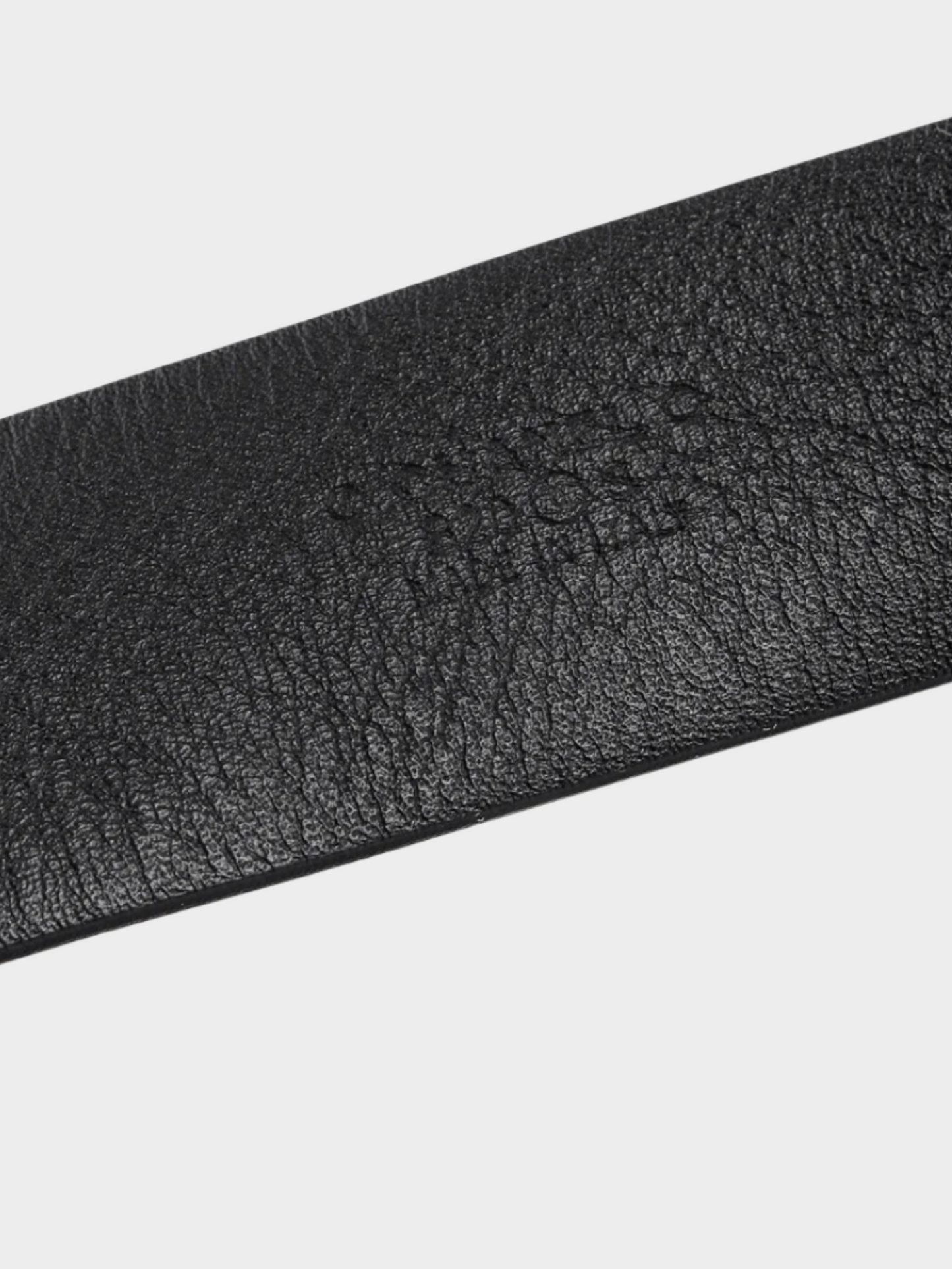 Chanel by Virginie Viard 2020s Black Leather CC Woven-Chain Belt