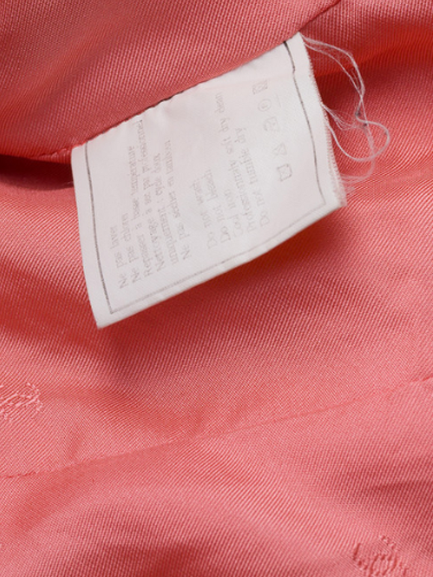 Chanel Summer 1996 Pink Tweed Summer Coat