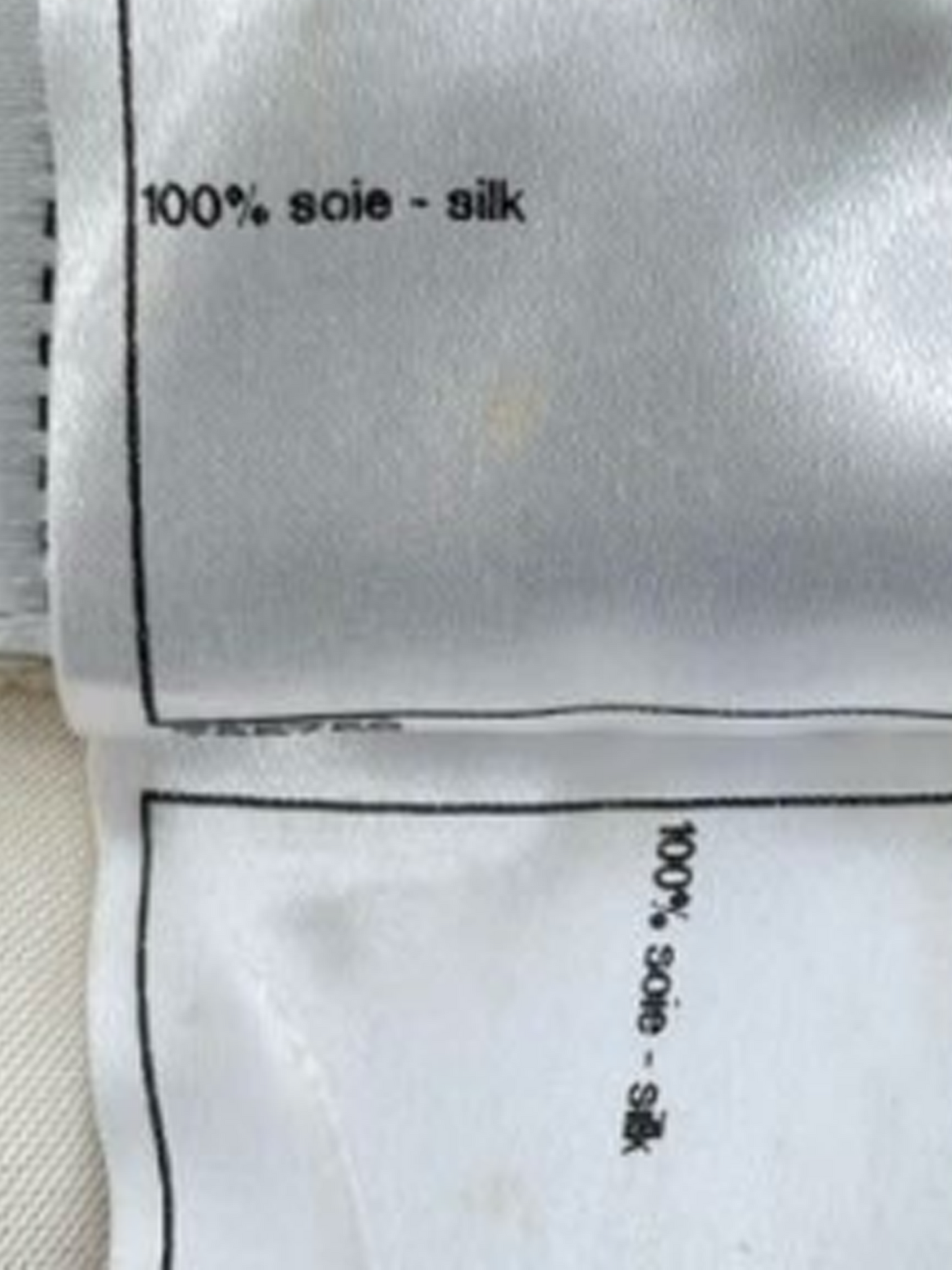 Chanel 2000s Cream Coco Mark Silk Trousers