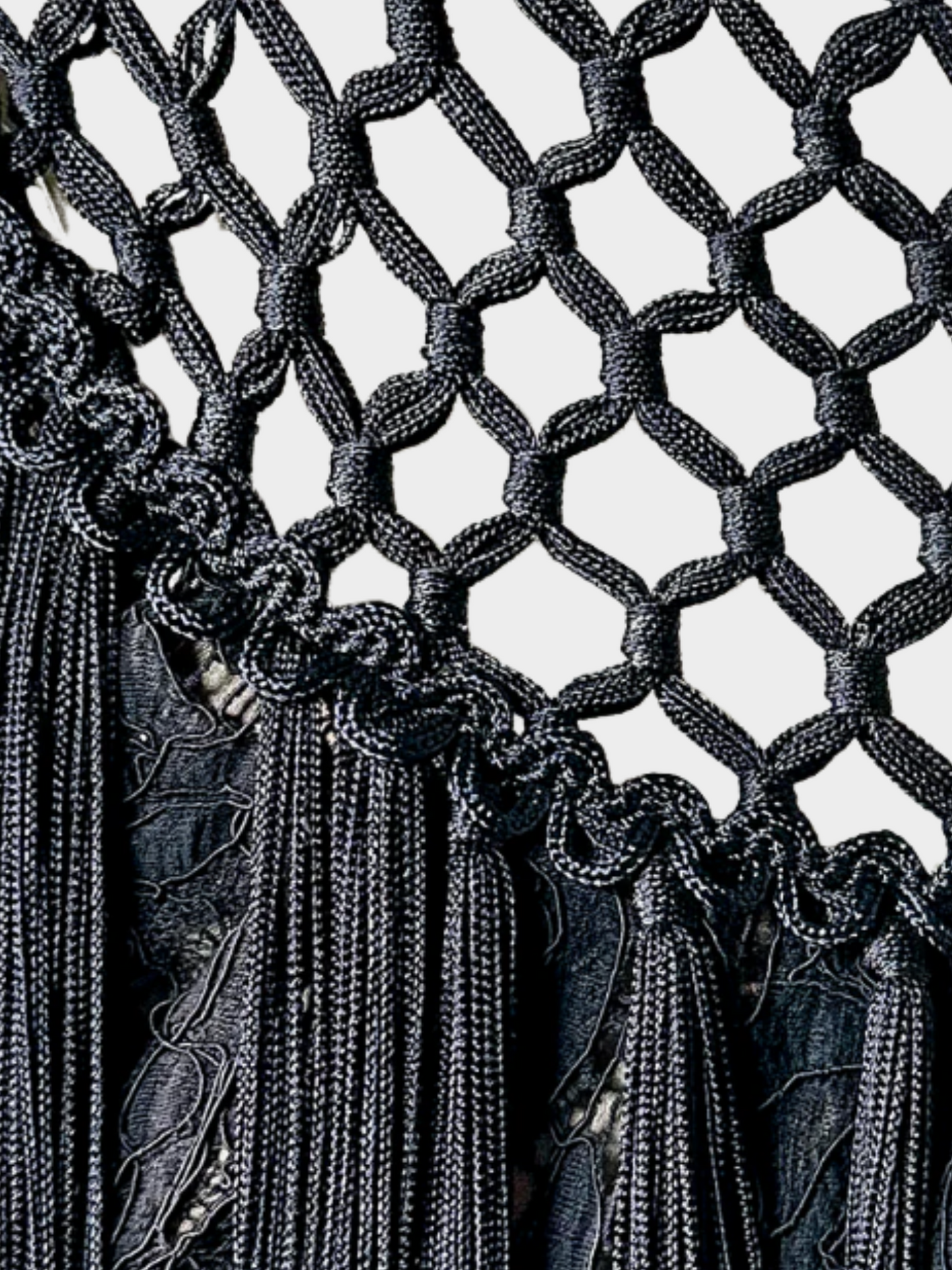 Christian Lacroix 1990s Black Lace Bustier Dress