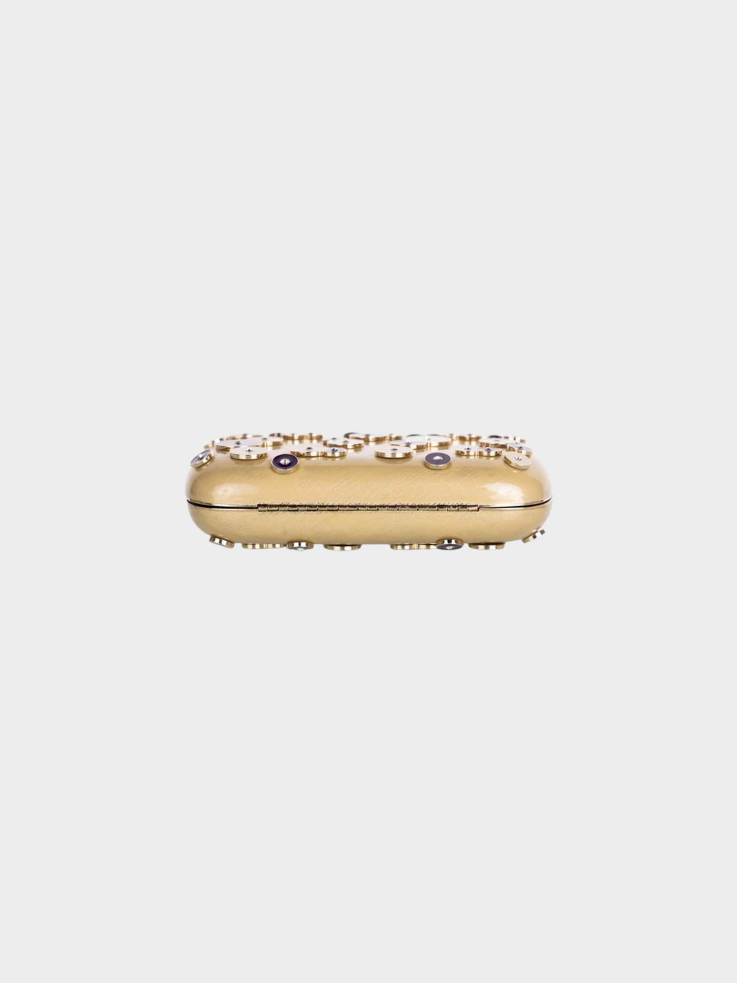 Yves Saint Laurent by Tom Ford 2000s Gold Enamel Clutch Bag