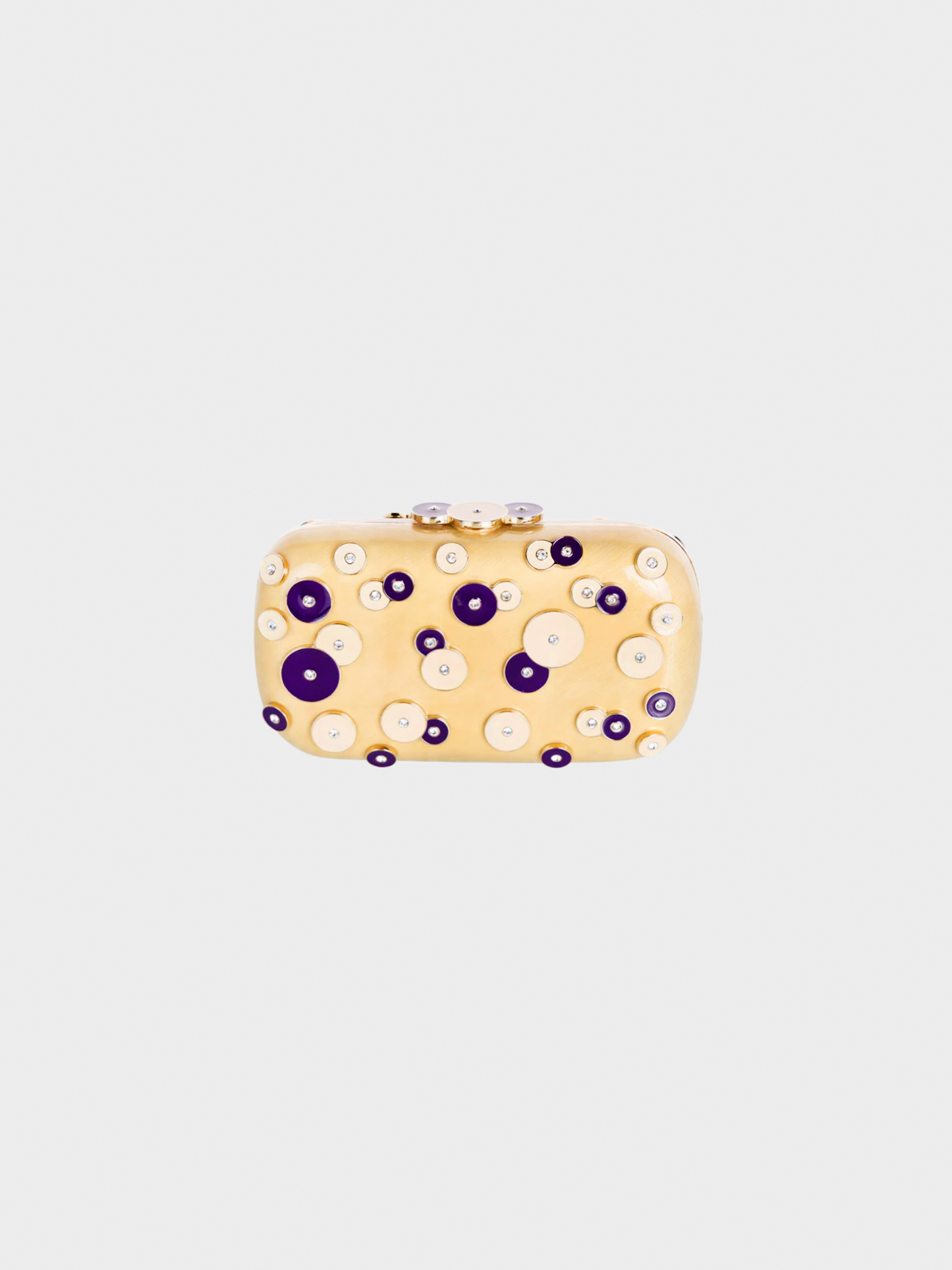 Yves Saint Laurent by Tom Ford 2000s Gold Enamel Clutch Bag