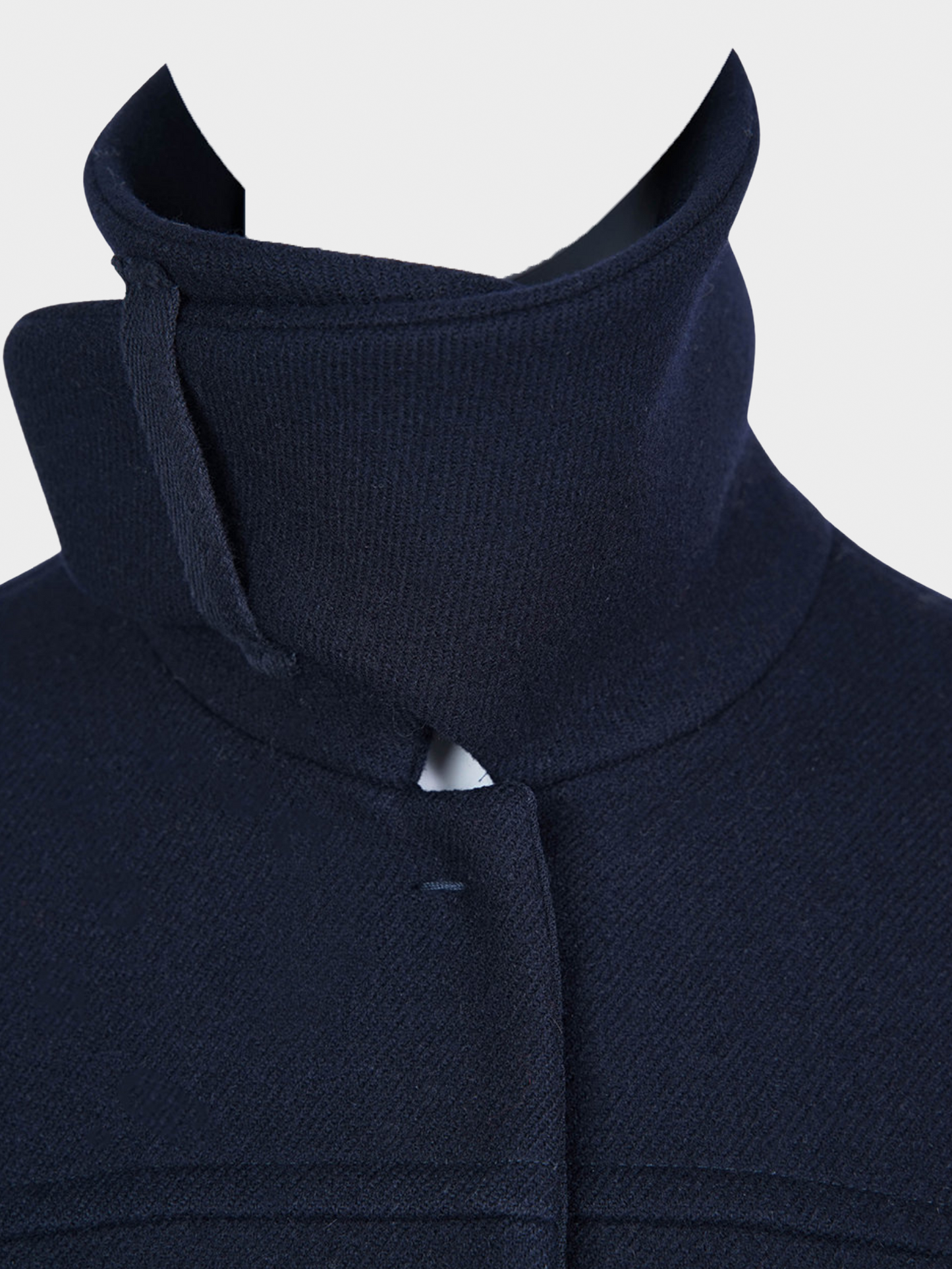 Prada FW 2001 Blue Wool Coat