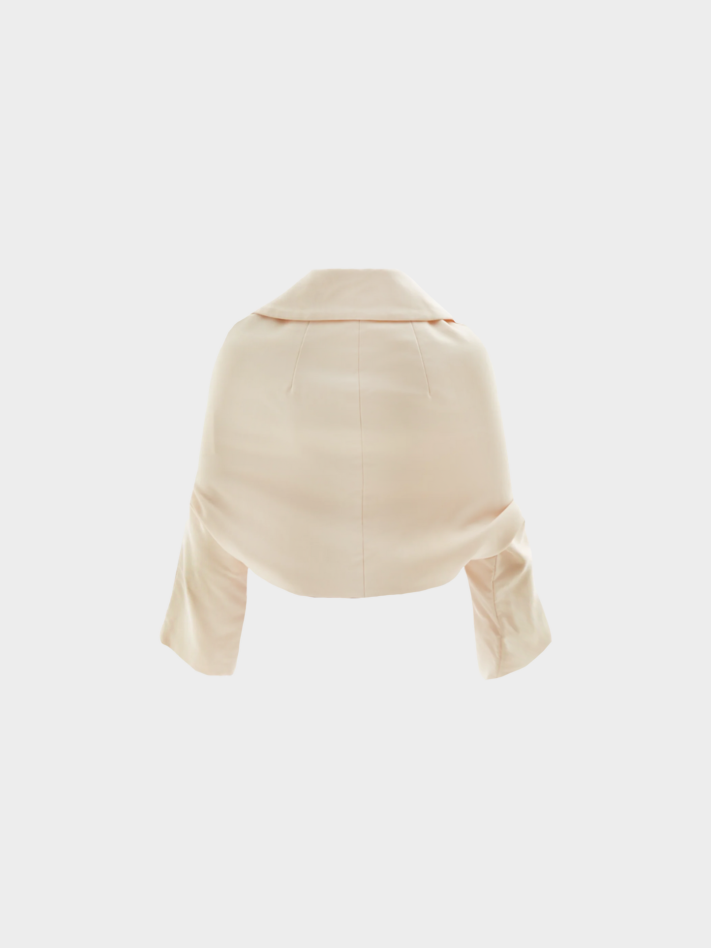 Comme des Garçons FW 2005 Beige “Broken Bride” Wedding Blazer