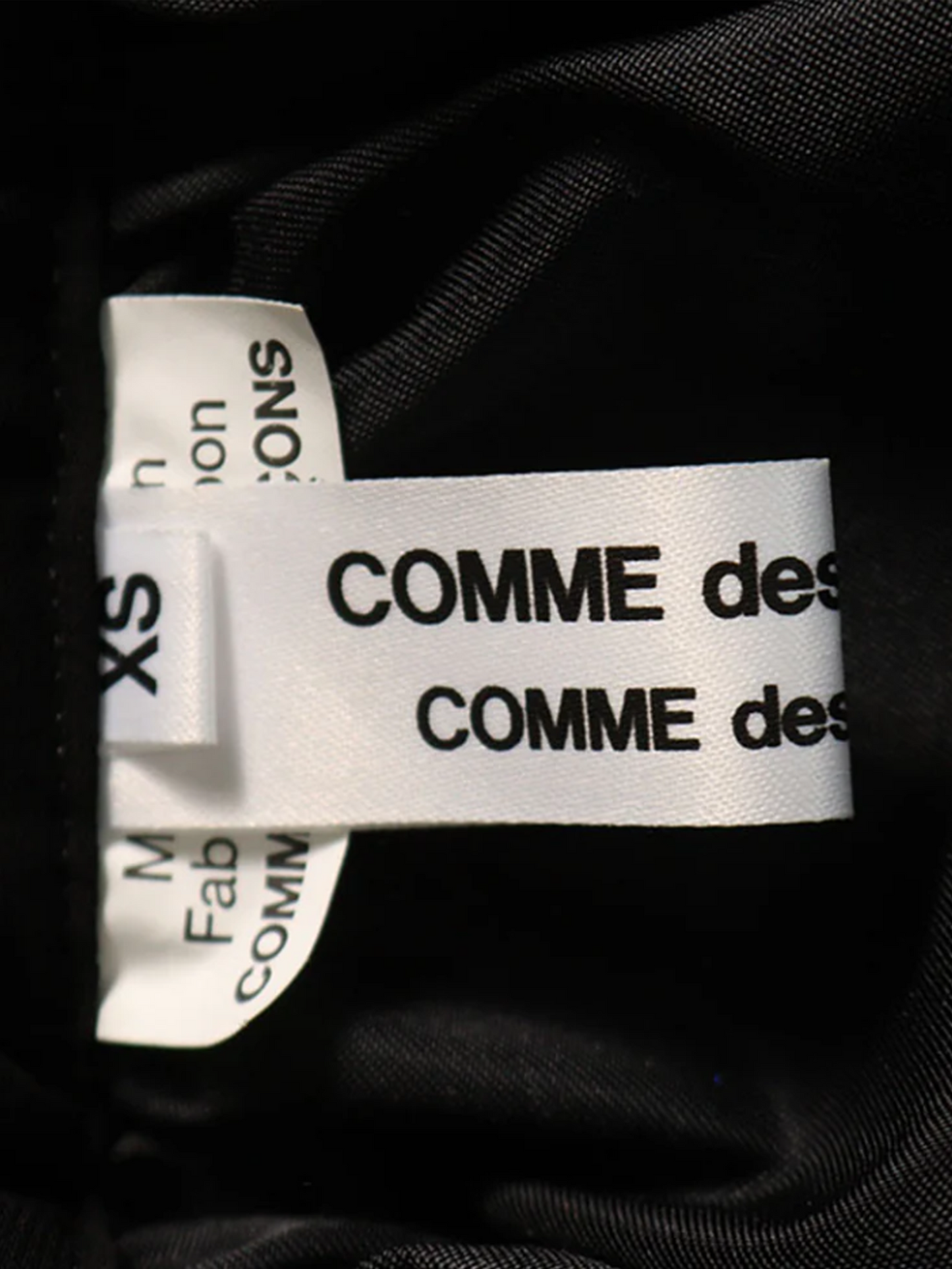 Comme des Garçons SS 2022 Black Tulle Midi Skirt