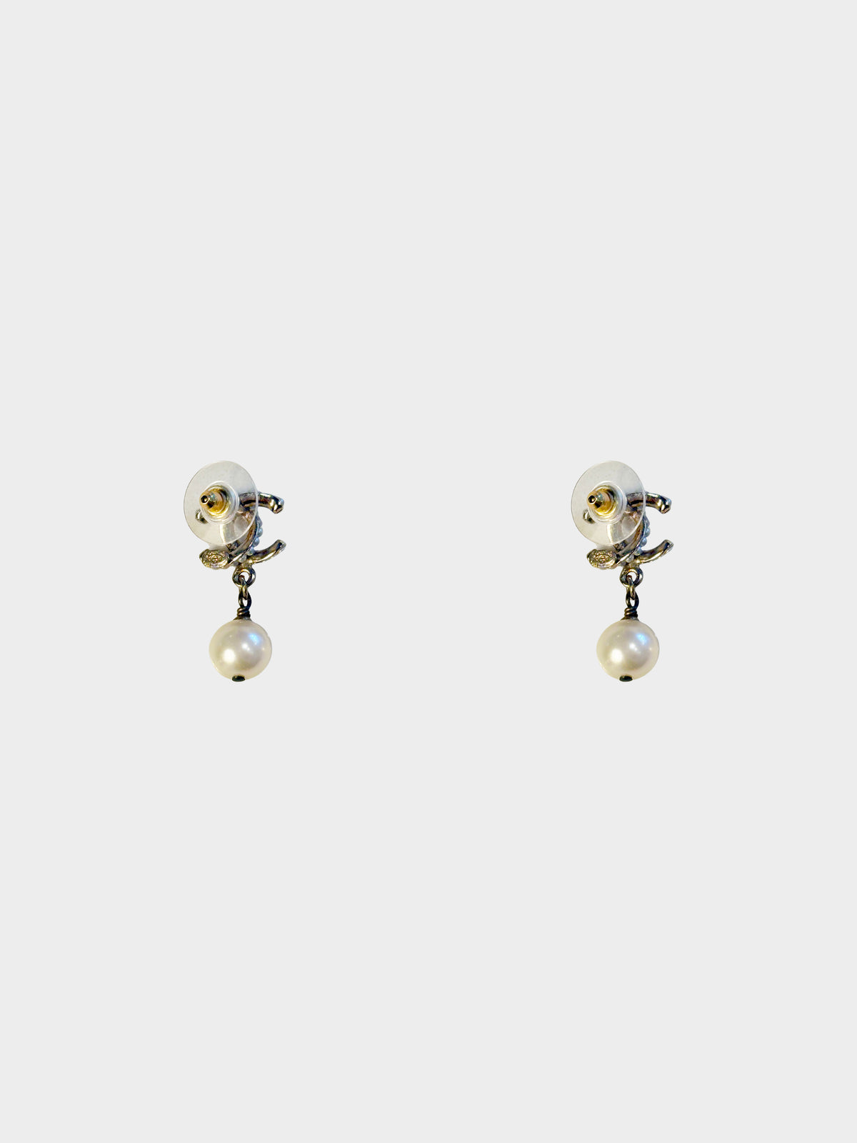 Chanel Pre-Fall 2013 Gold COCO Pearl Drop Earrings