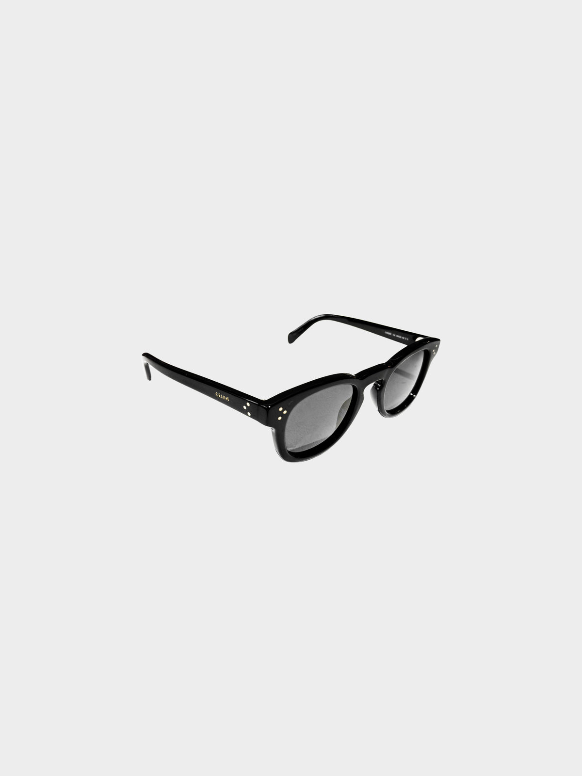 Celine 2020s Black Frame 42 Acetate Sunglasses
