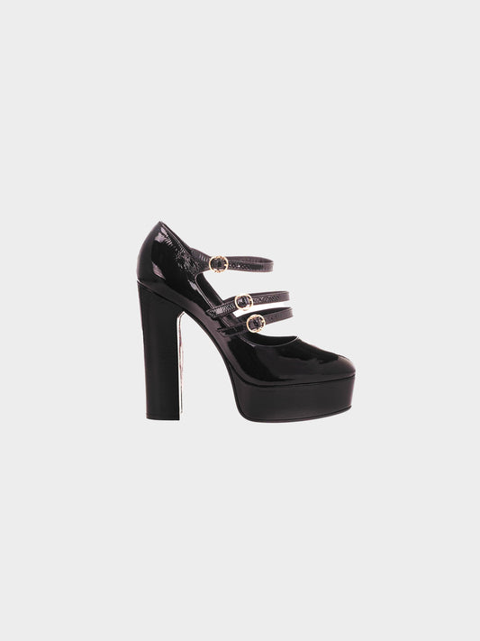 Celine FW 2020 Melody Mary Jane Platform Pumps