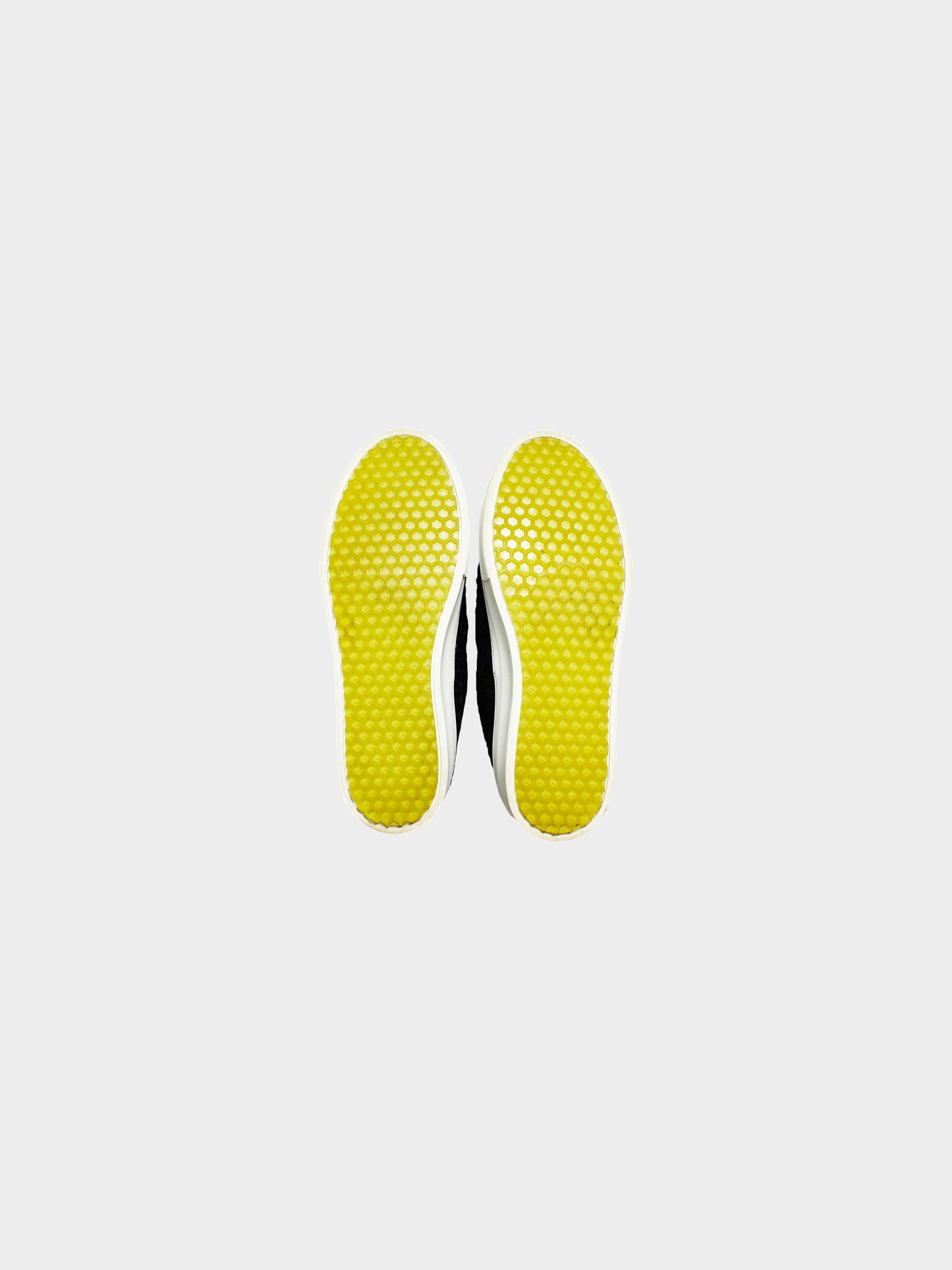 Céline by Phoebe Philo 2010s Black Fur Slip-Ons