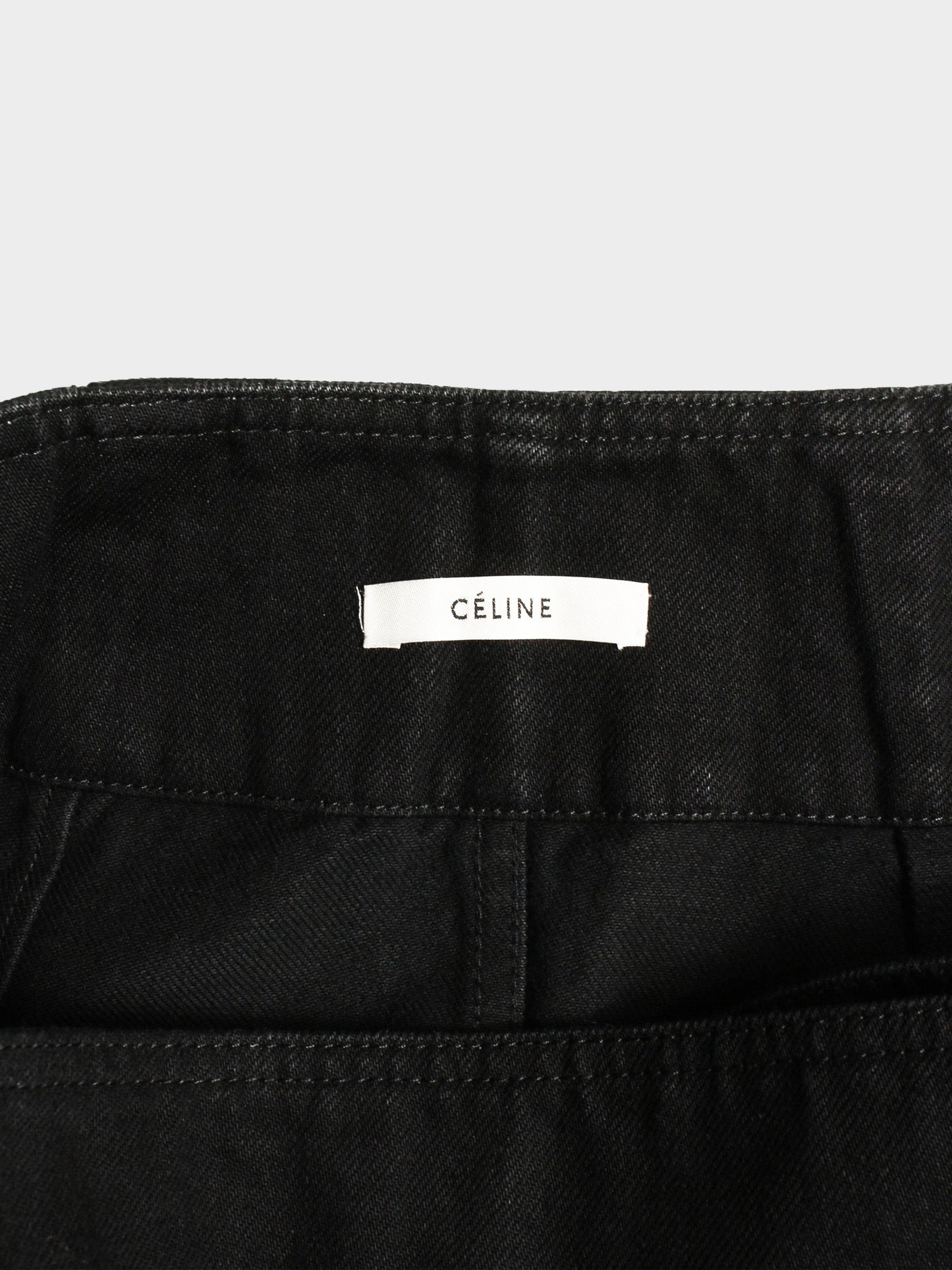 Céline by Phoebe Philo 2010s Knee-Length Wrap Skirt