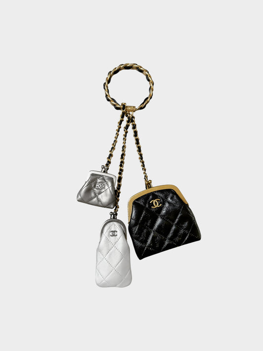 Chanel Pre-Fall 2022 Multi Mini Clutch with Chain Handle
