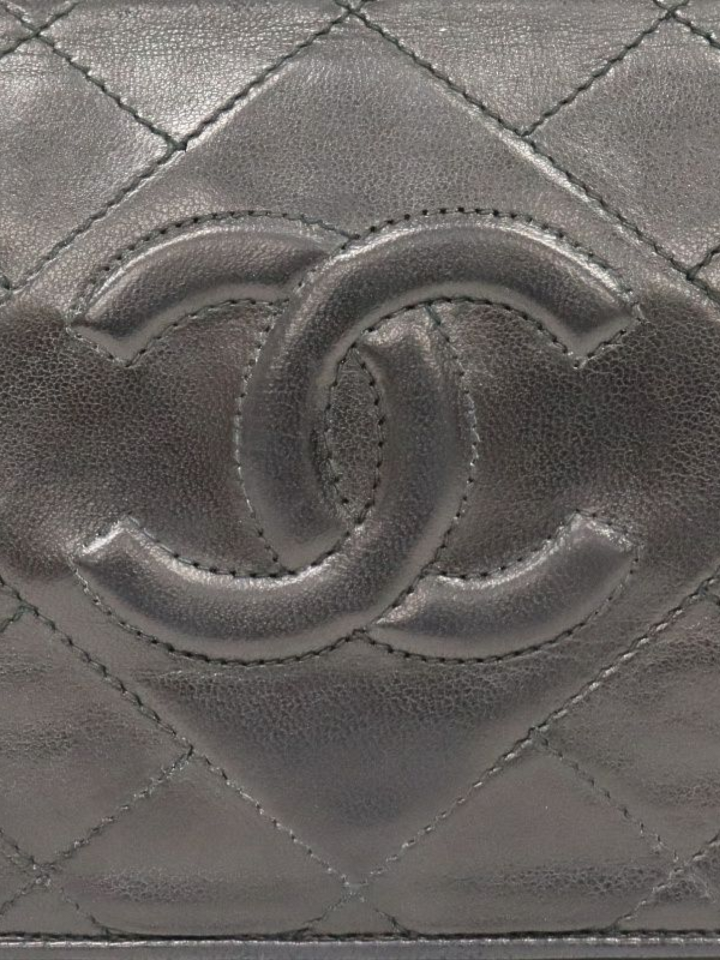 Chanel 1990 Black Tassel Matelasse Chain Shoulder Bag