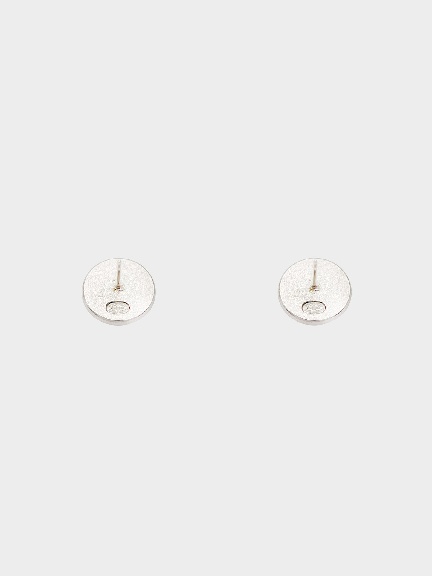 Chanel 2007 Cruise Pink Optical Stud Earrings