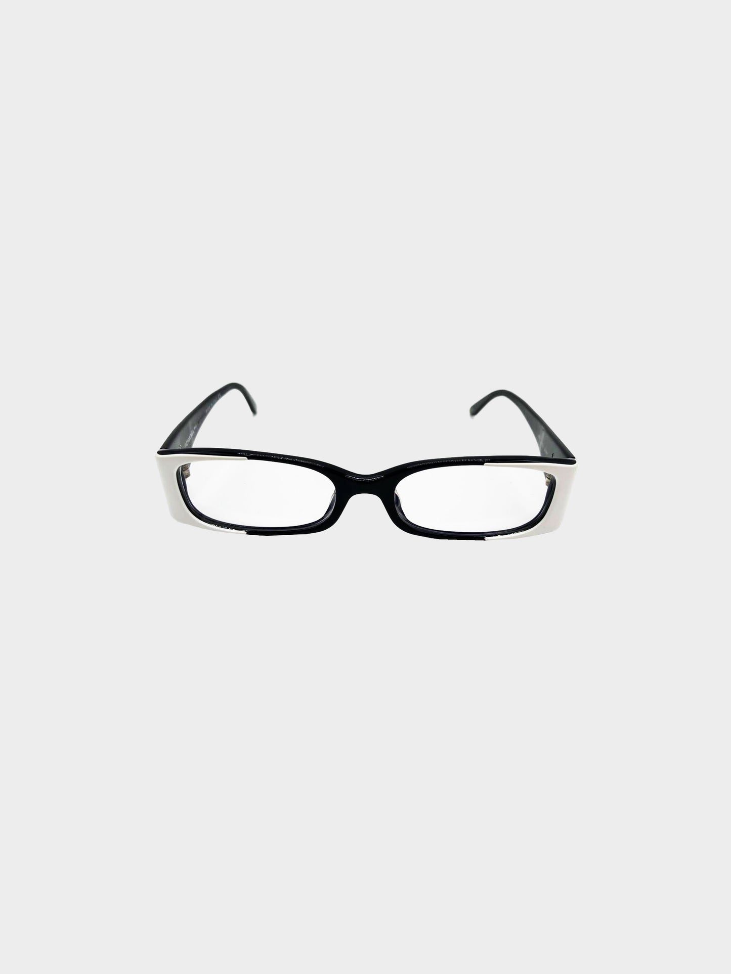 Chanel 2000s Bi-Color CC Logo Glasses
