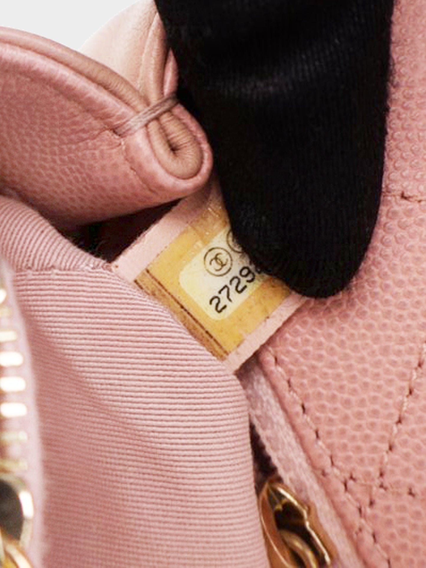 Chanel Mid-2019 Pink Caviar Charm Mini Flap Bag