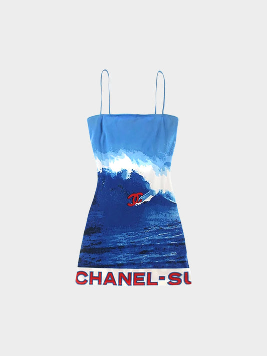 Chanel Surf SS 2002 Rare Mini Dress
