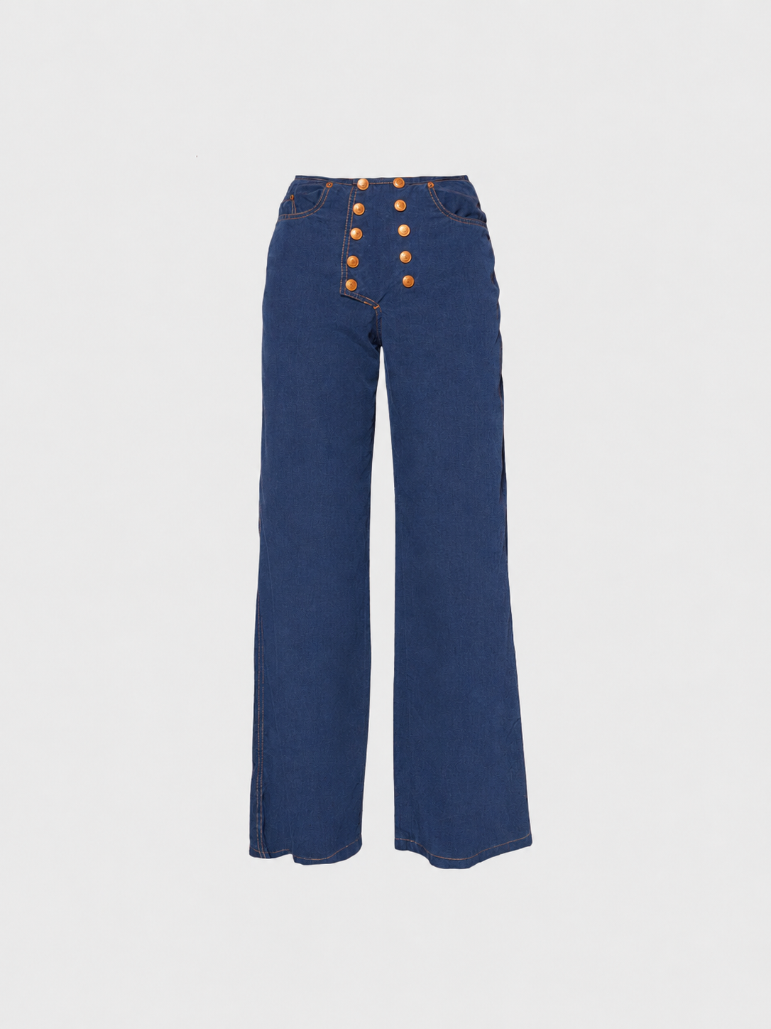 Jean Paul Gaultier 1990s Indigo Sailor Jeans