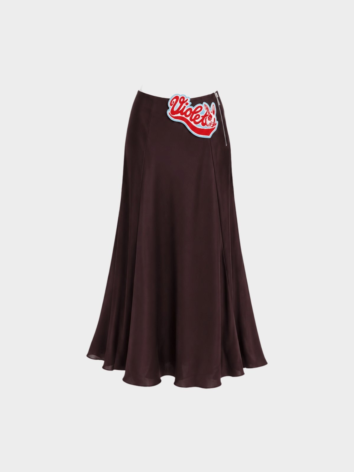 Chloe by Stella McCartney FW 2001 ‘Violet’ Patch Wool Skirt