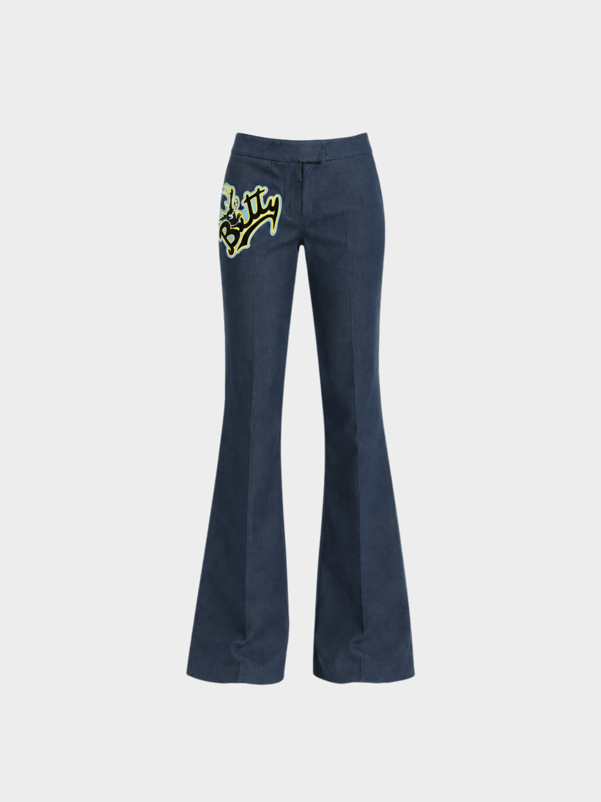 Chloe by Stella McCartney FW 2001 ‘Betty’ Patch Flared Jeans