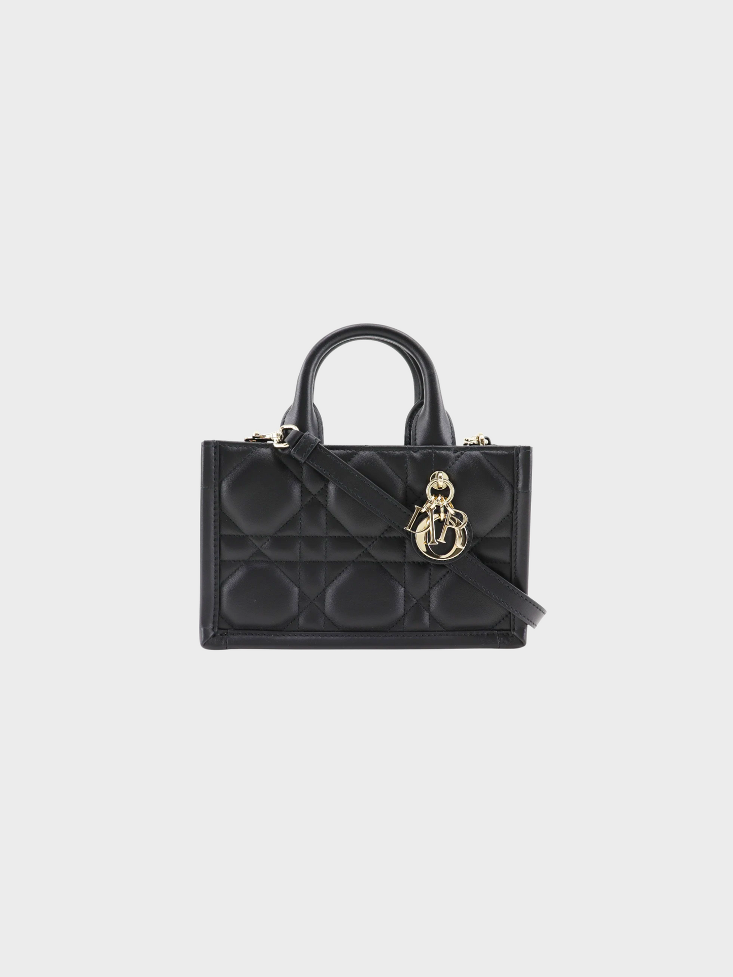 Christian Dior 2024 Black Mini Dior Book Tote