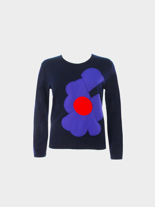 Comme des Garçons FW 2012 Flower Sweater