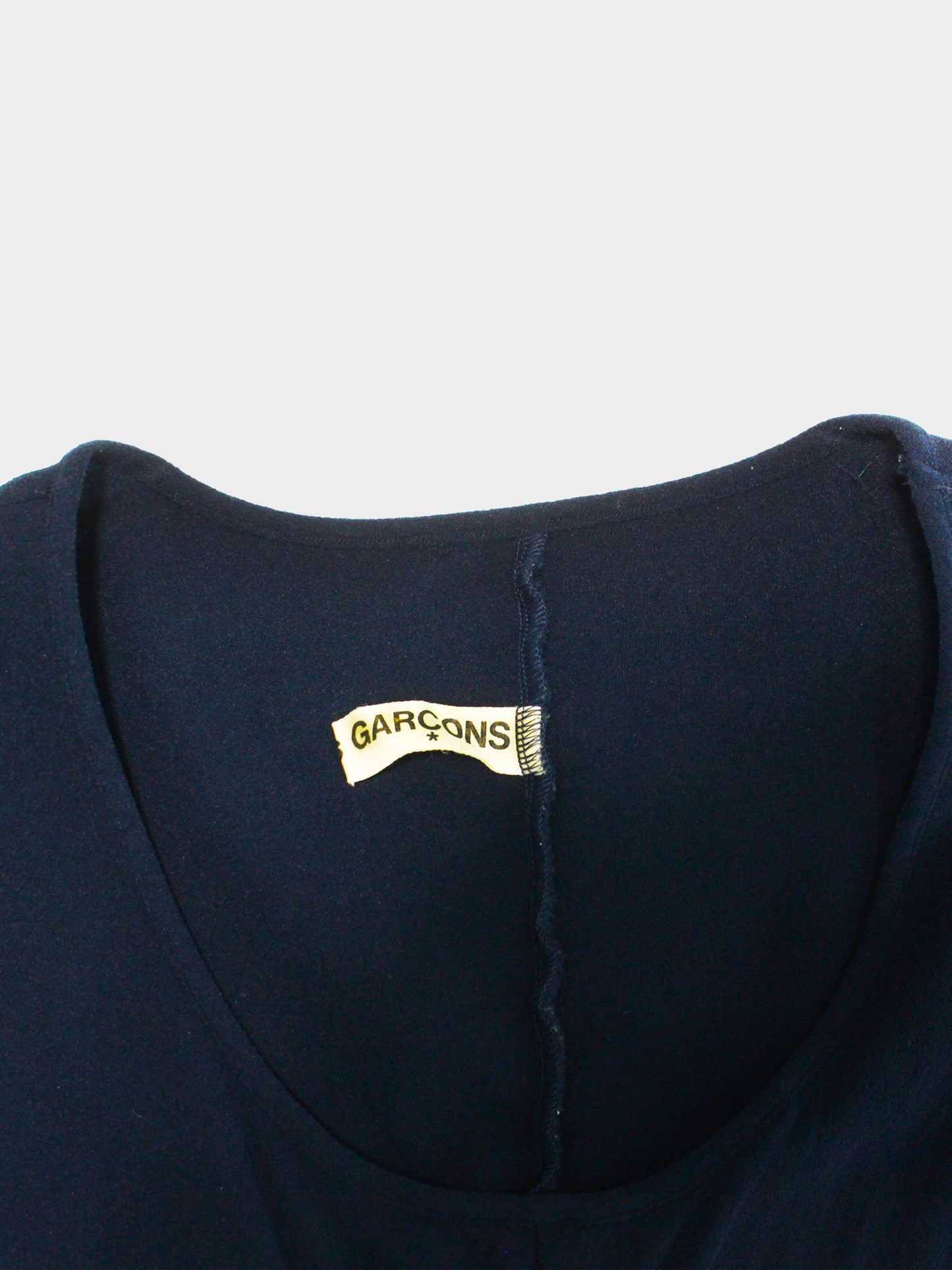Comme des Garçons SS 1997 Navy Blue Long Dress