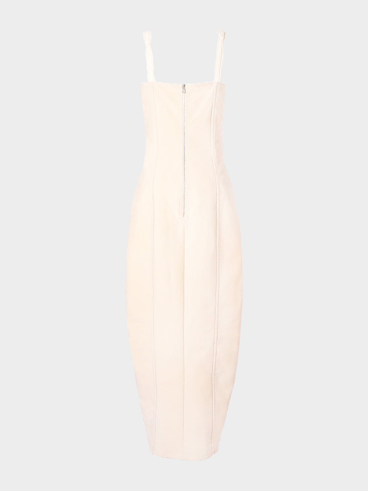 Dolce and Gabbana 1995 Reissue Rare Beige Sheer Croset Dress