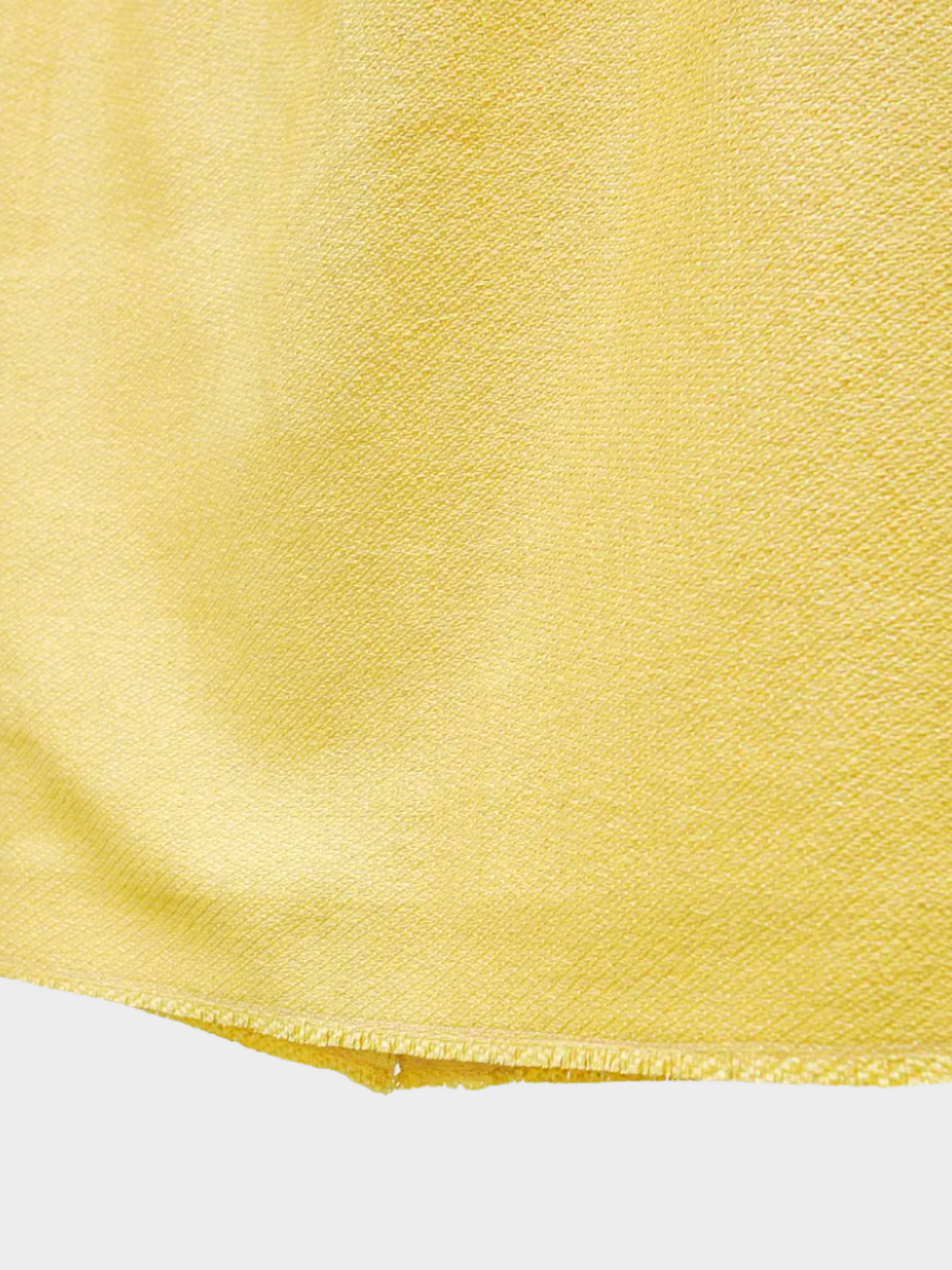 Dolce and Gabbana 2012 Yellow Woven Midi Pencil Skirt
