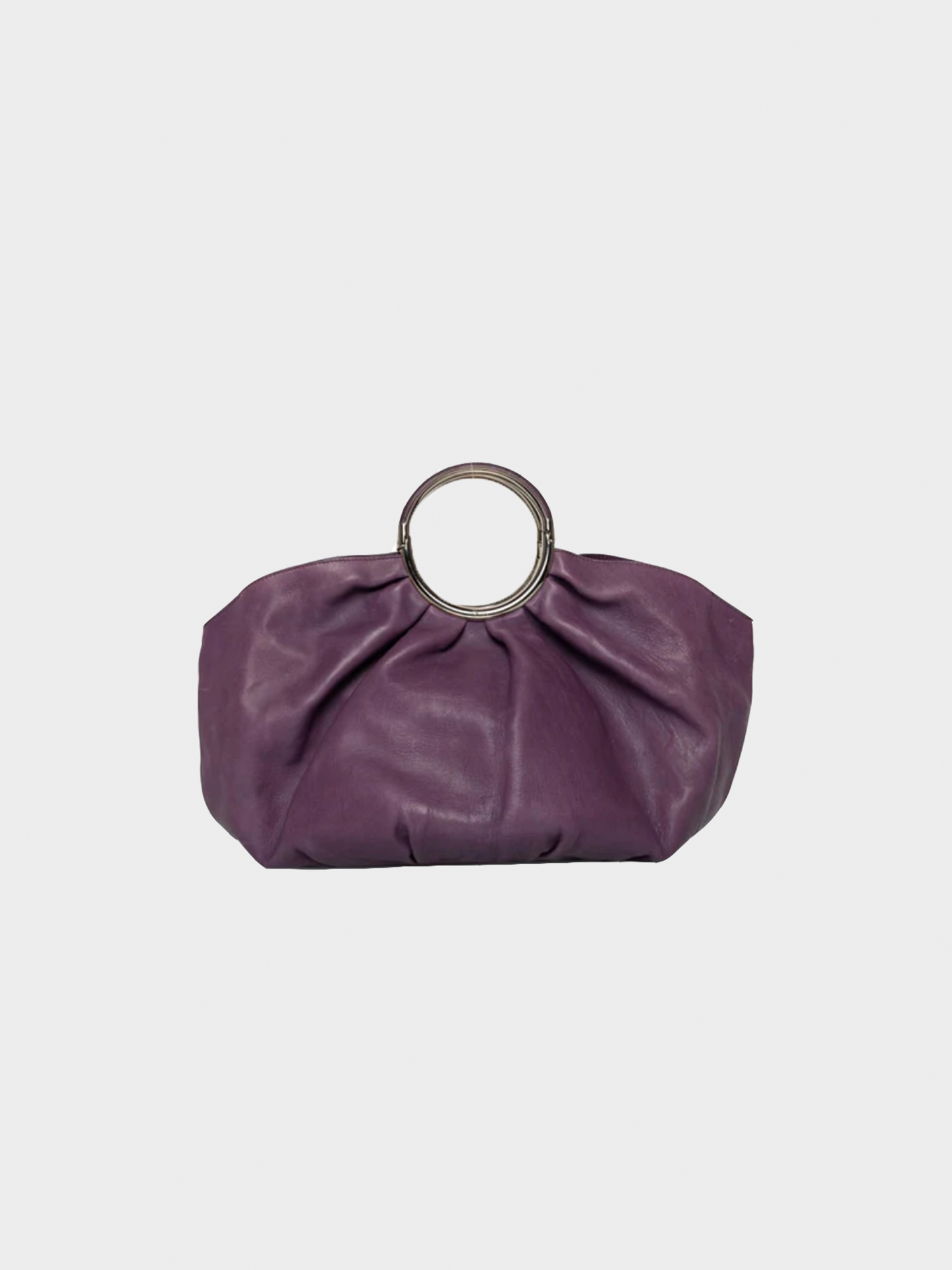 Christian Dior 2008 Purple Leather Babe Bag