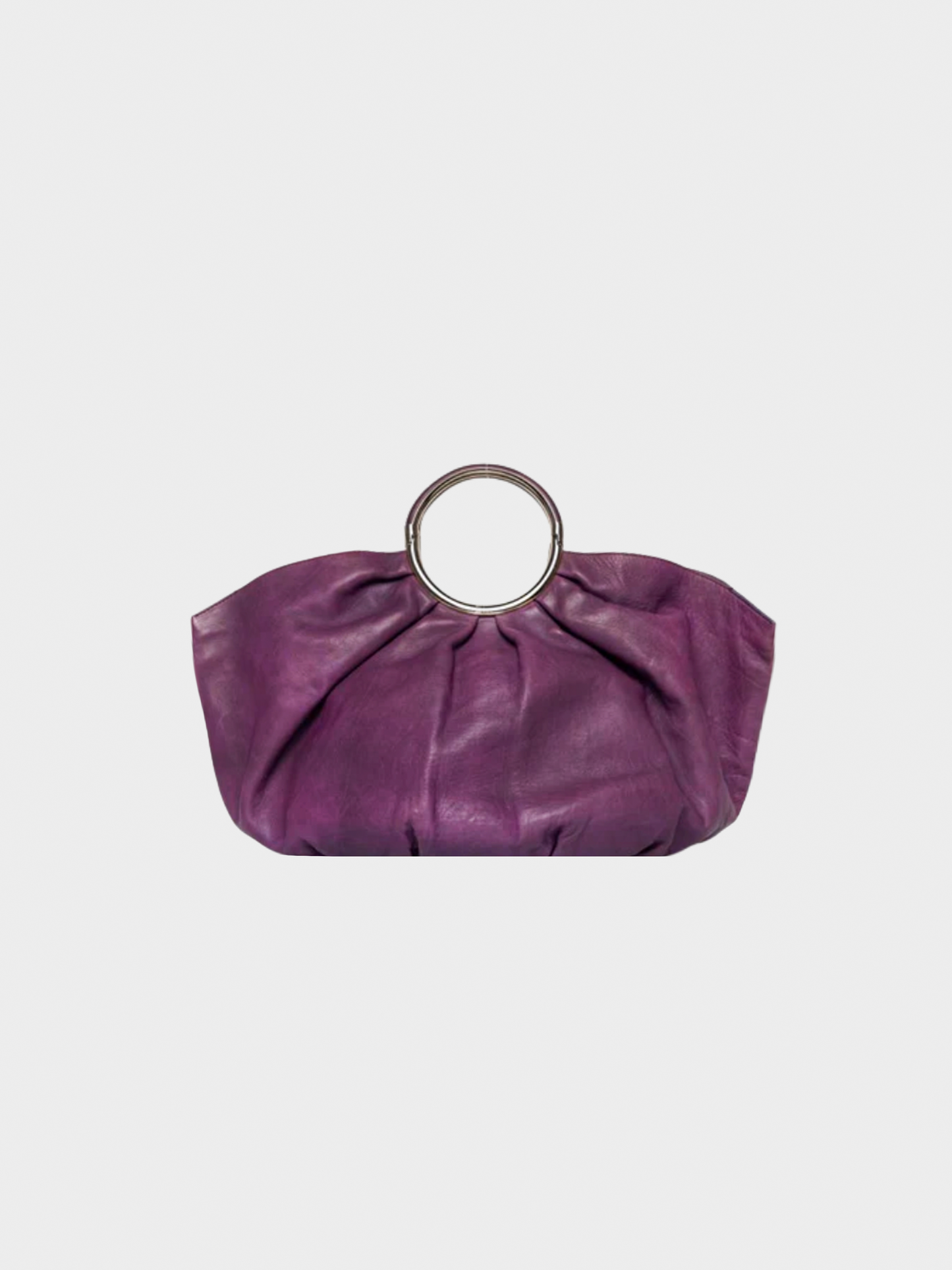 Christian Dior 2008 Purple Leather Babe Bag