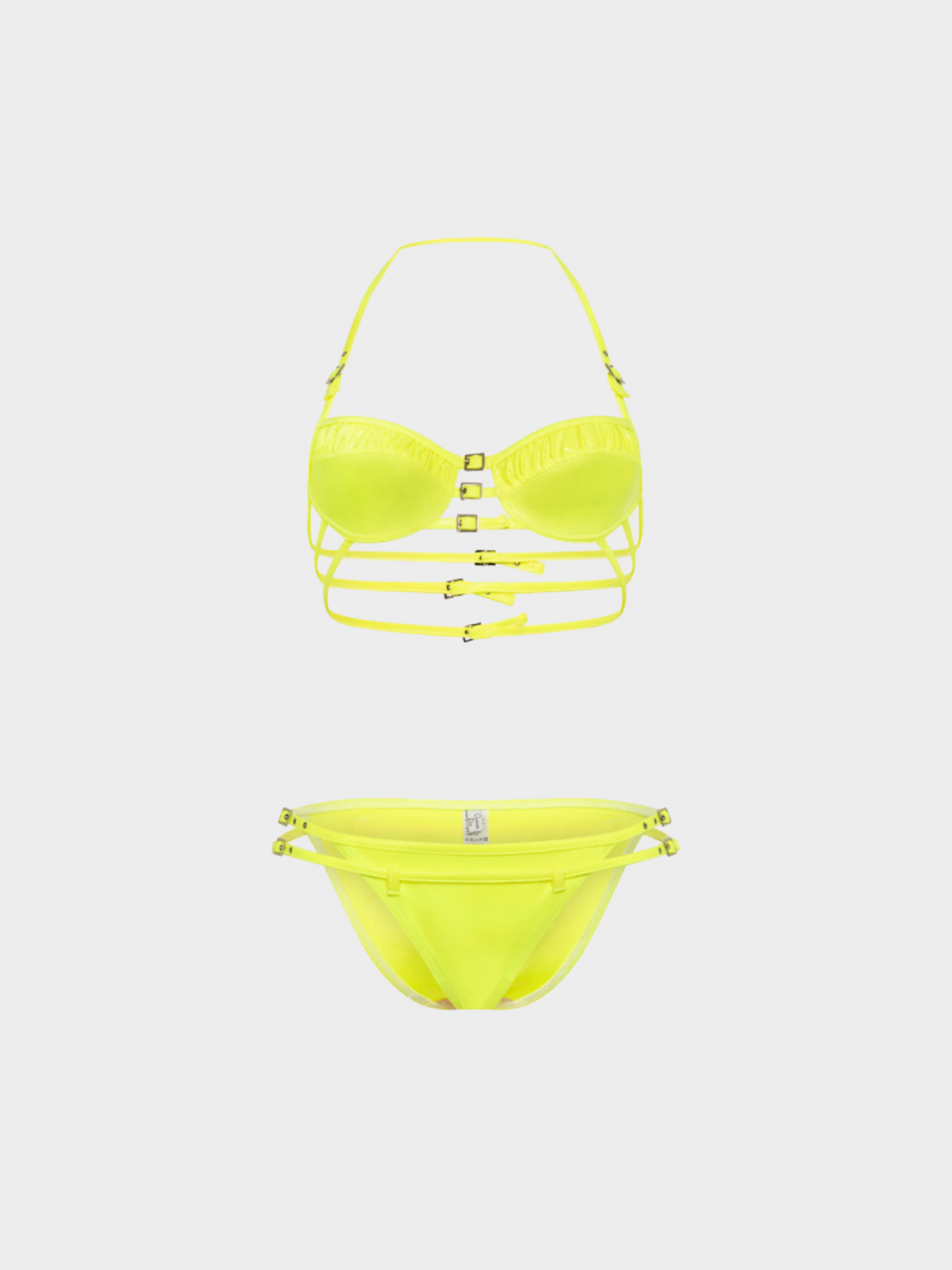 Christian Dior by John Galliano SS 2003 Yellow Bikini Set