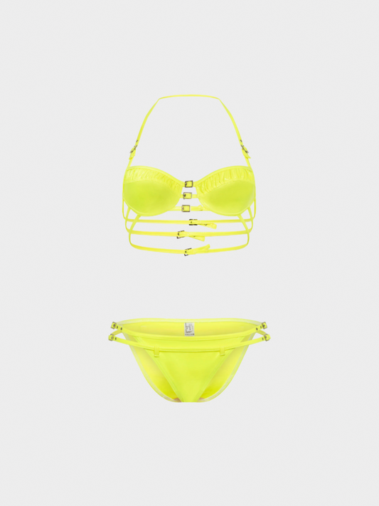 Christian Dior by John Galliano SS 2003 Yellow Bikini Set