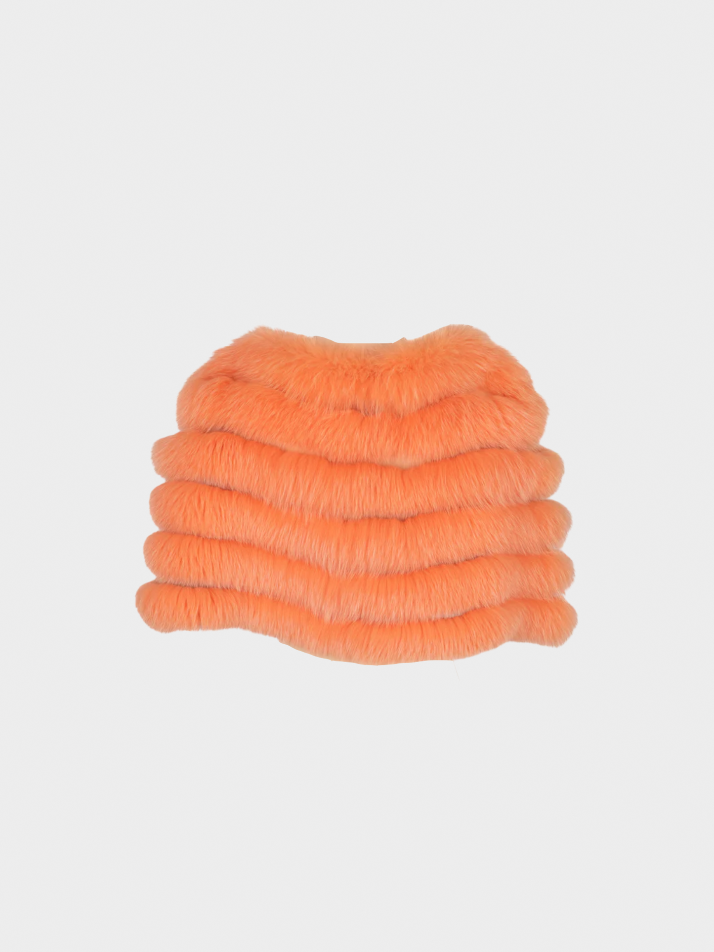 Christian Dior 1990s Peachy Fox Fur Bolero
