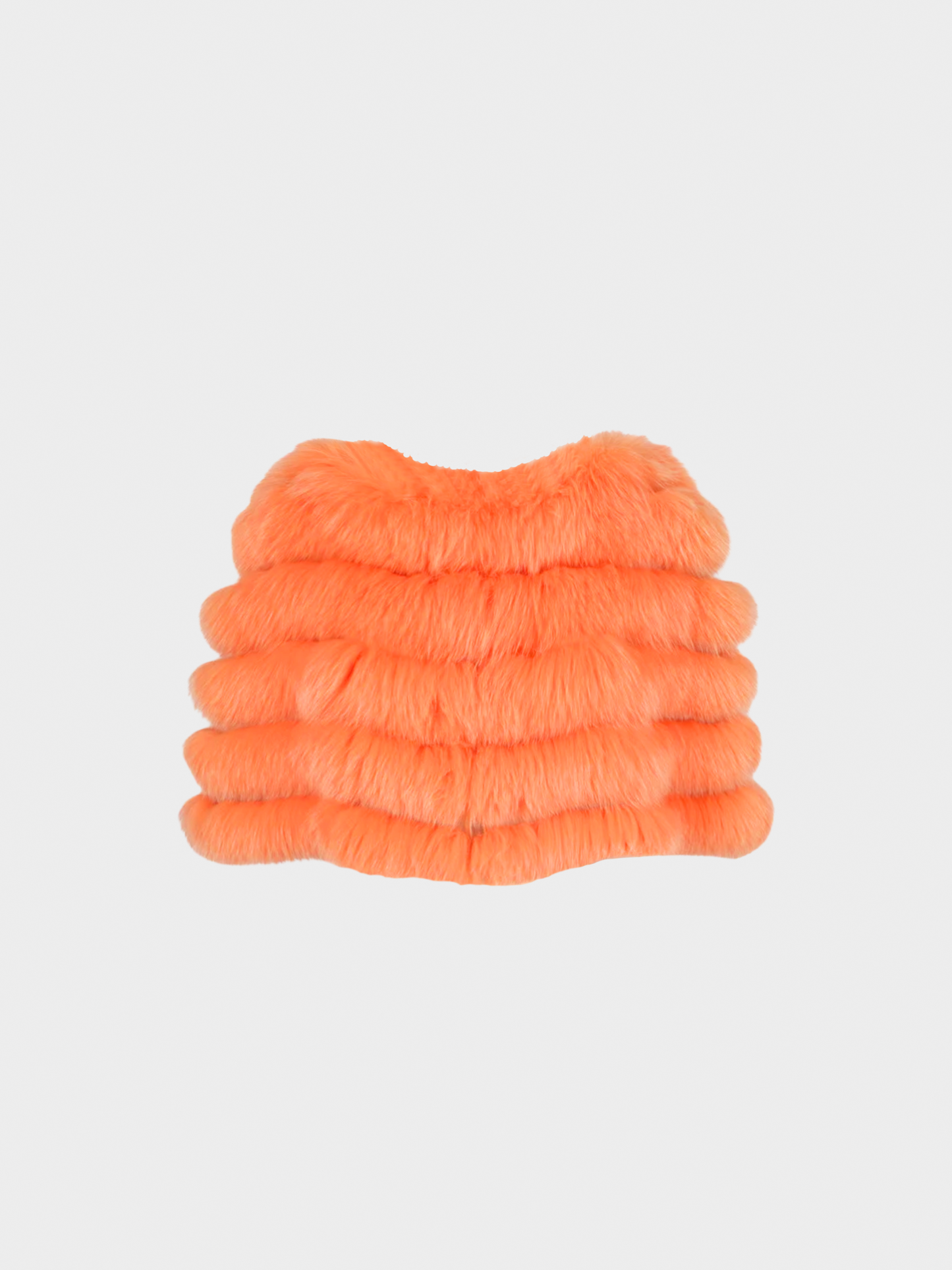 Christian Dior 1990s Peachy Fox Fur Bolero